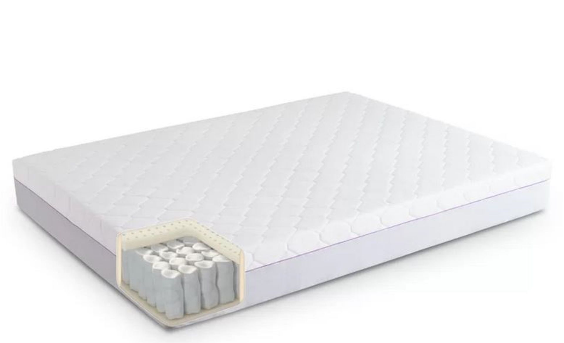 DORMEO DORMEO SELECT HYBRID LATEX MATTRESS / SIZE DOUBLE 4FT 6" RPP £259.99 SOURCED FROM WAYFAIR