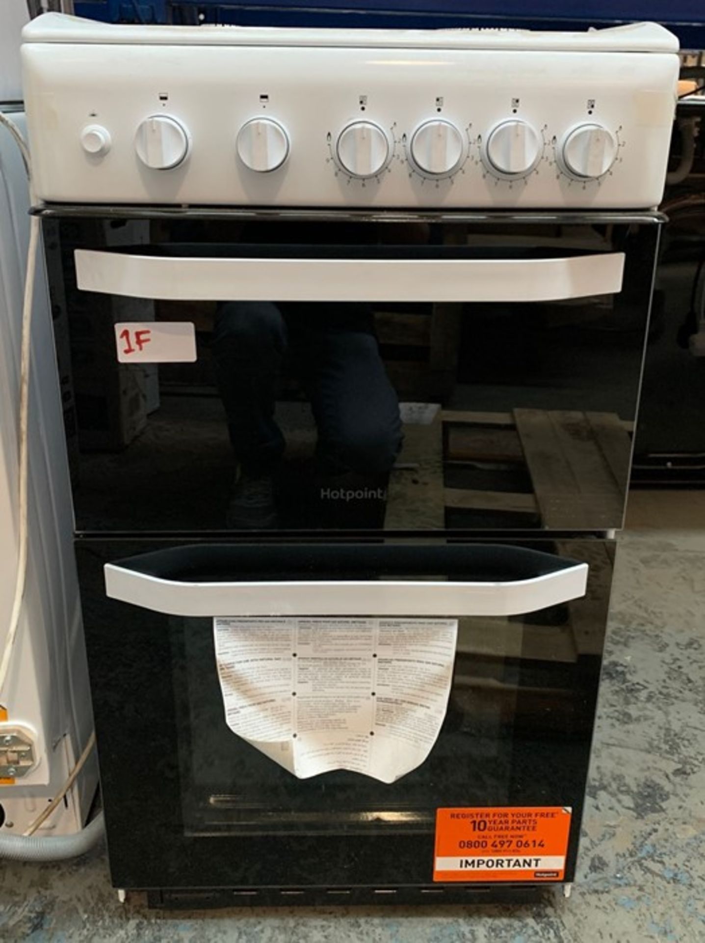 HOTPOINT HD5G00KCW/UK GAS COOKER £279