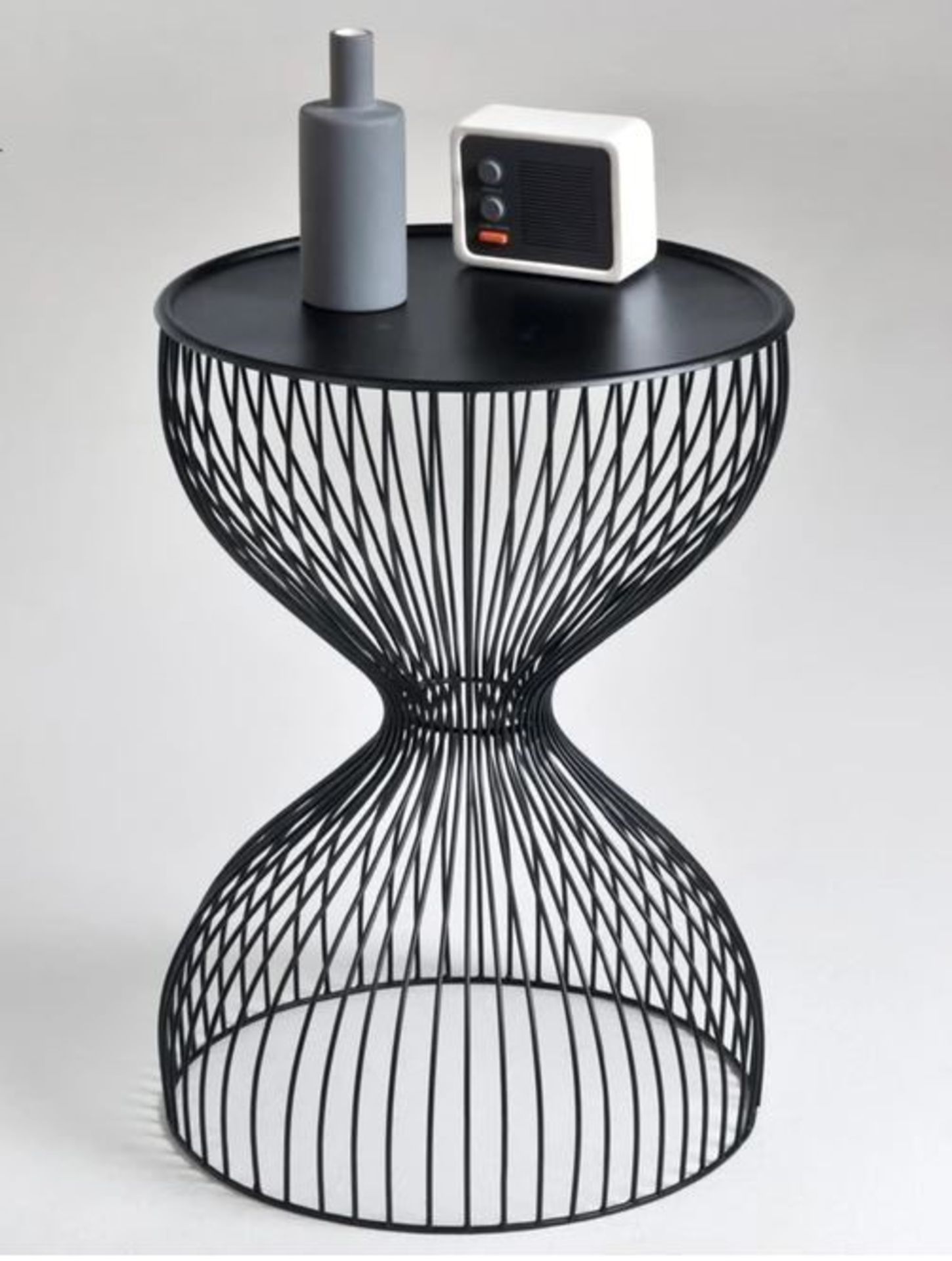 LA REDOUTE JANIK WIRE CADGE BEDSIDE TABLE