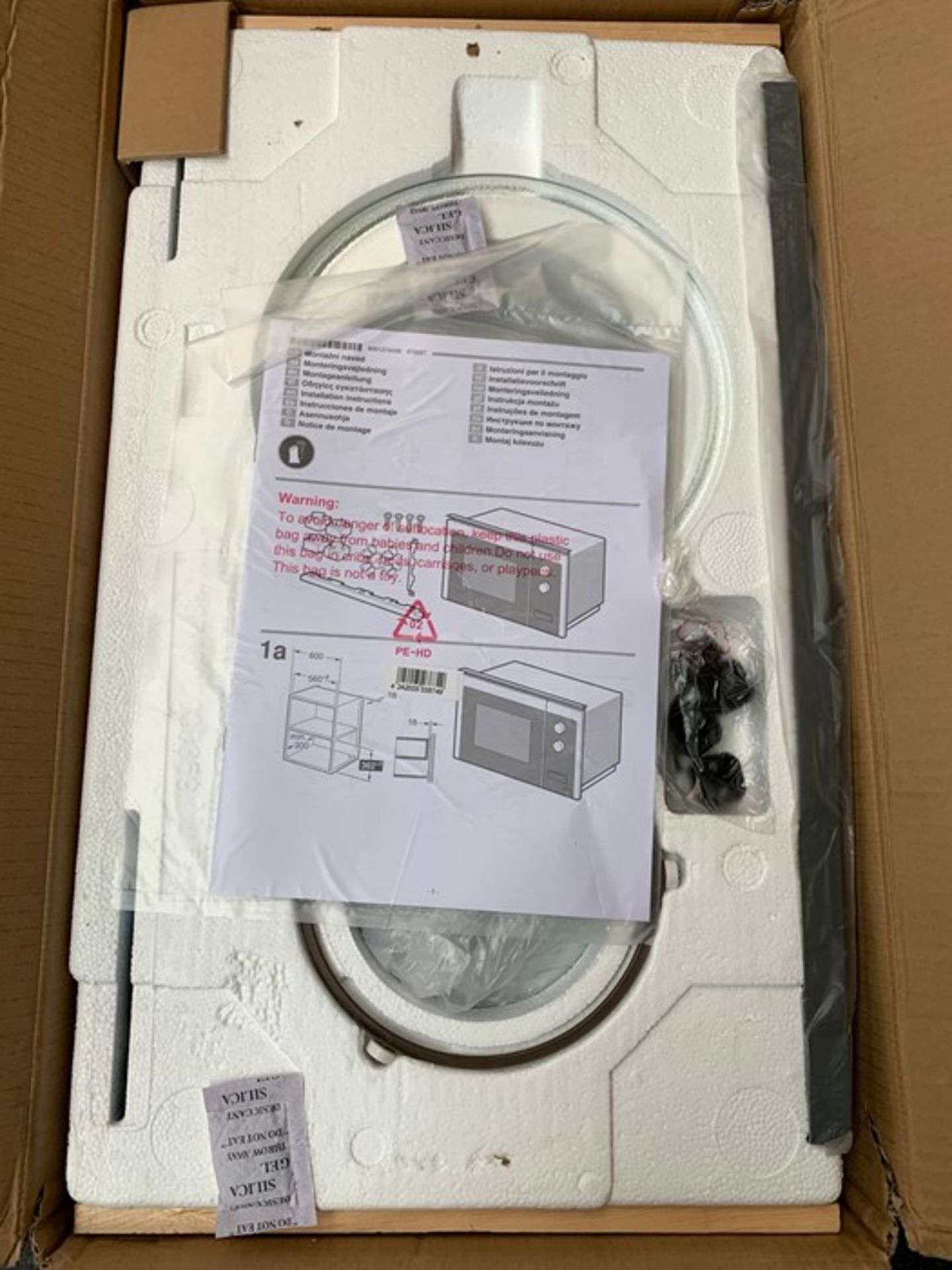 BOSCH SERIE 6 BFL524MS0B BUILT-IN MICROWAVE