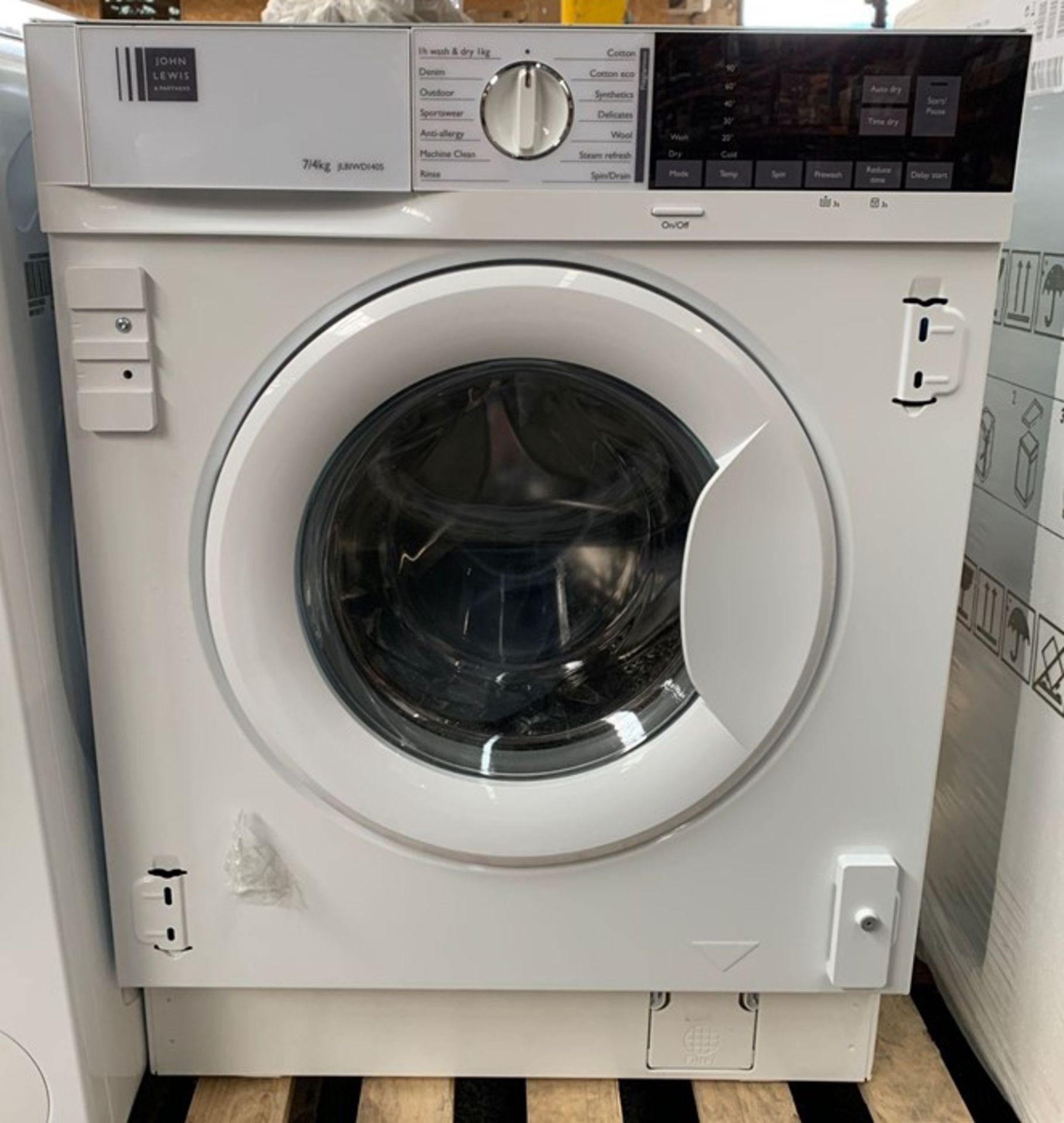 JOHN LEWIS JLBIWD1405 INTEGRATED WASHER DRYER