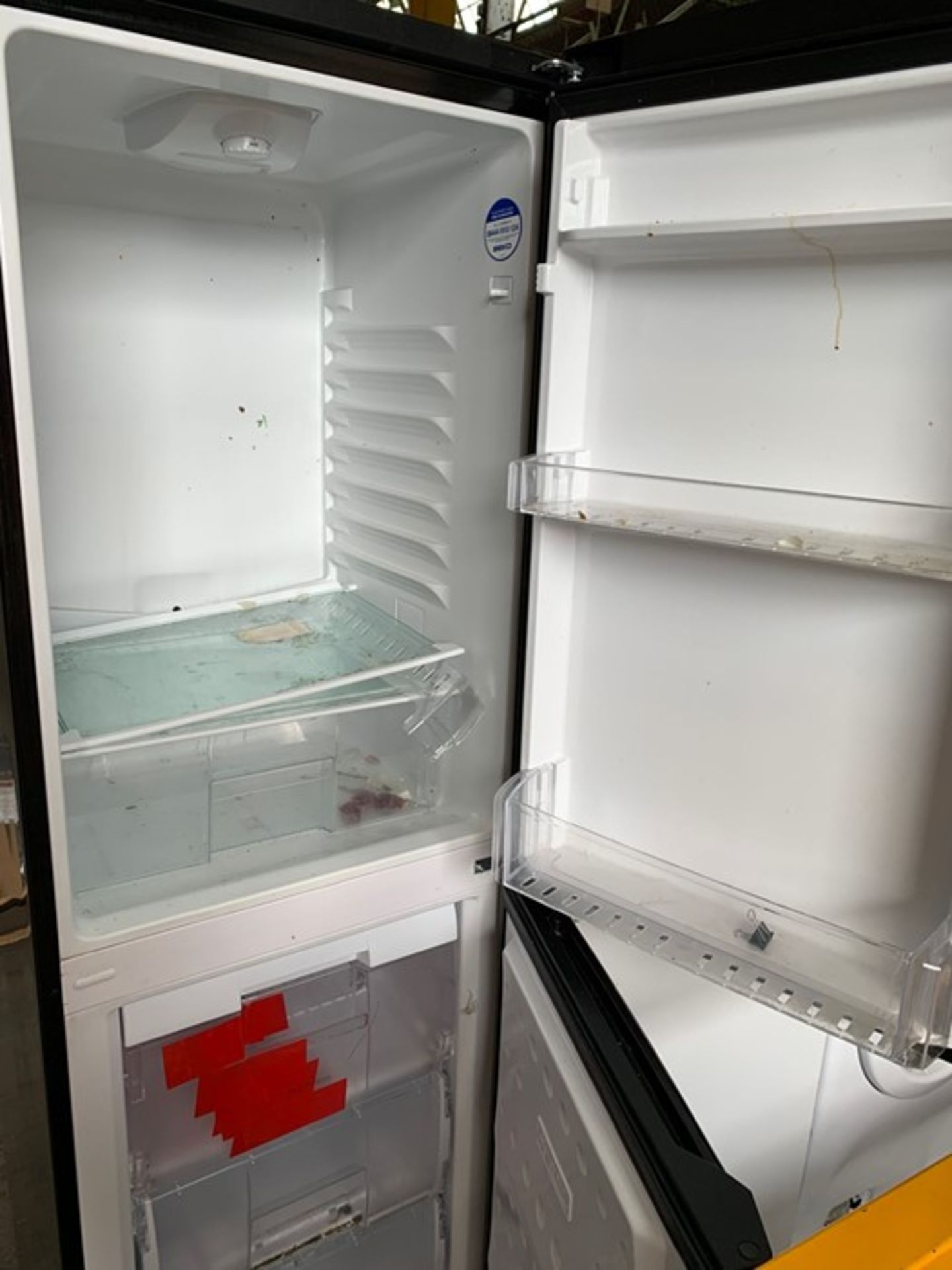 BEKO TALL BLACK FRIDGE FREEZER - Image 2 of 2