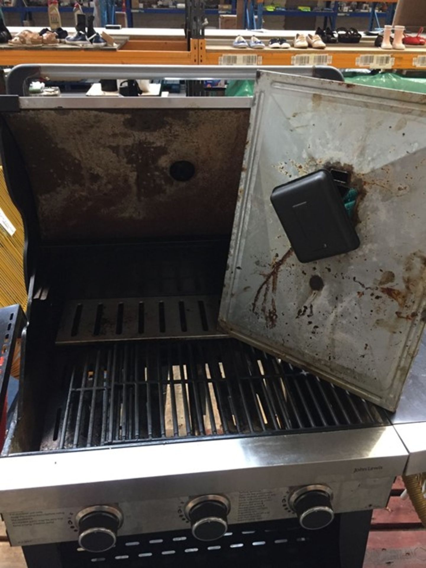 JOHN LEWIS 4 BURNER GAS BBQ - Image 2 of 2