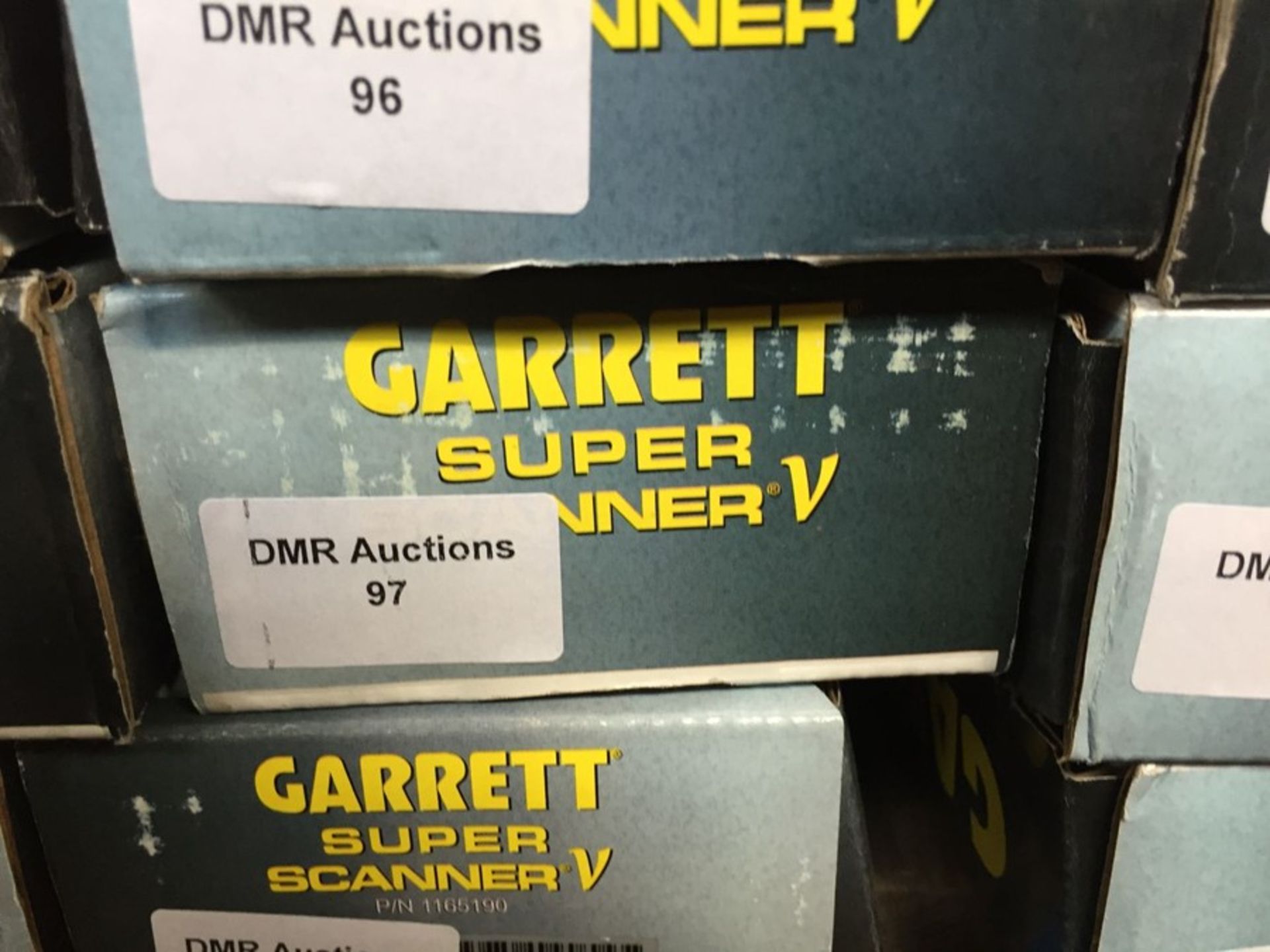 1 LOT TO CONTAIN 1 X GARRETT SUPER SCANNER V HANDHELD METAL DETECTORS BATTERY POWERED - BOXED