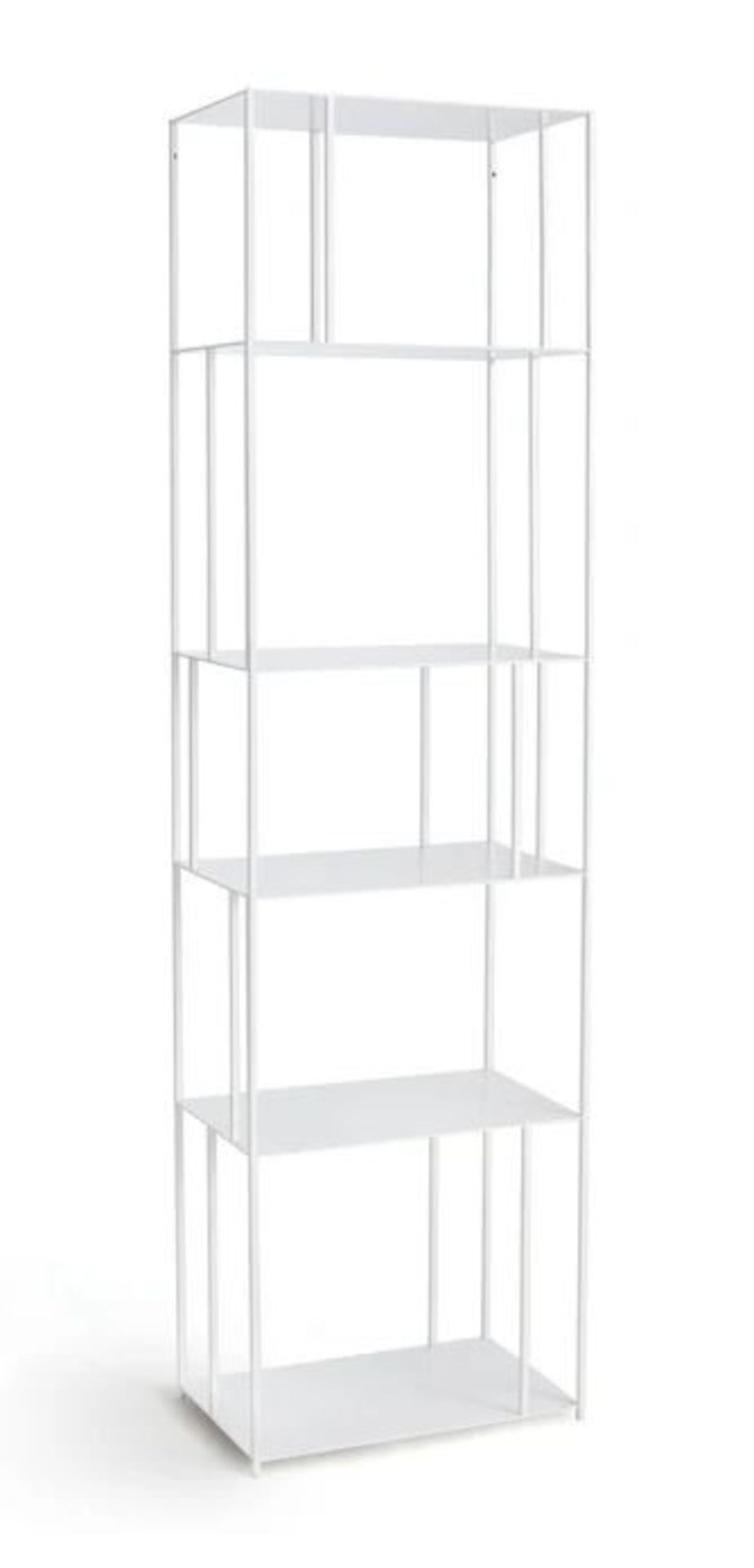 LA REDOUTE PARALLEL MINIMALIST METAL BOOKCASE - Image 2 of 2