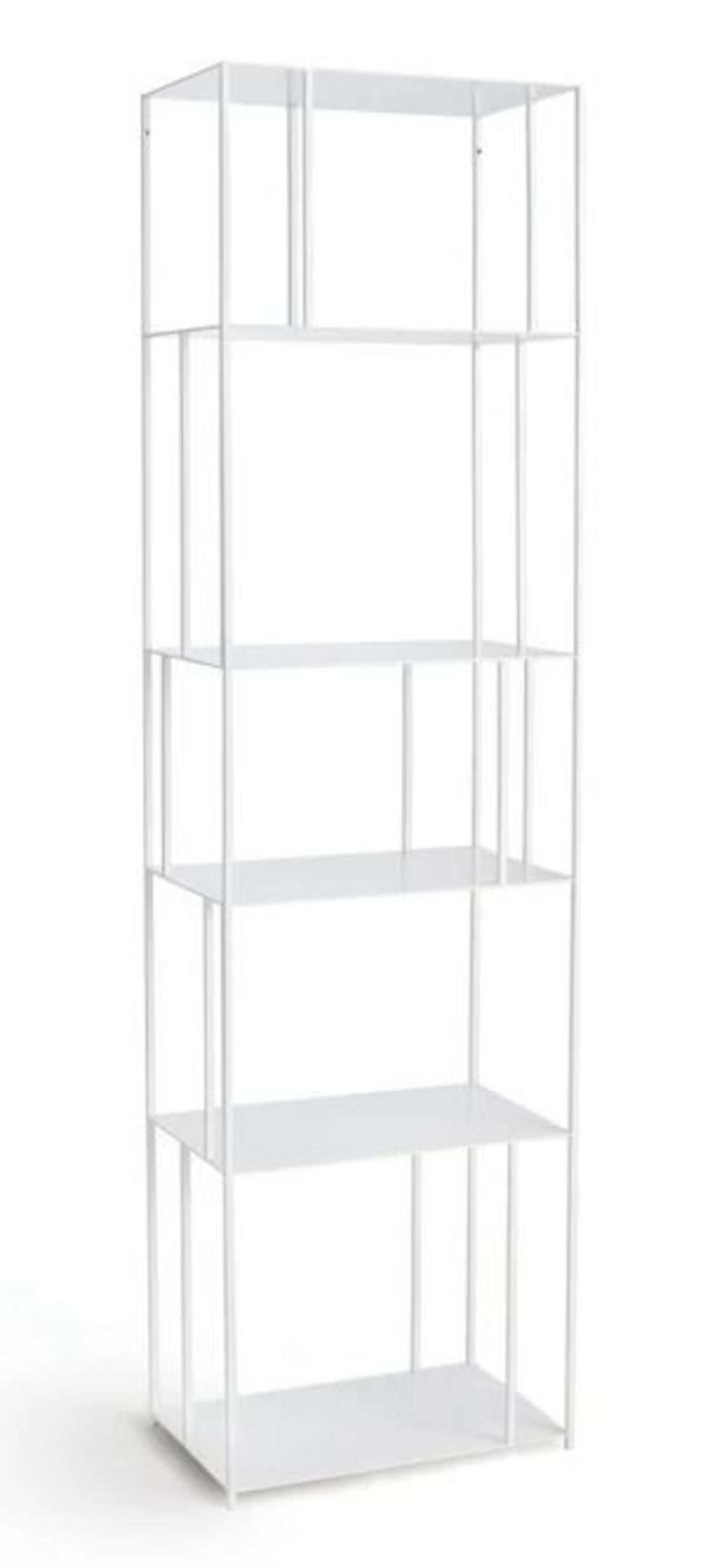 LA REDOUTE PARALLEL MINIMALIST METAL BOOKCASE - Image 2 of 2