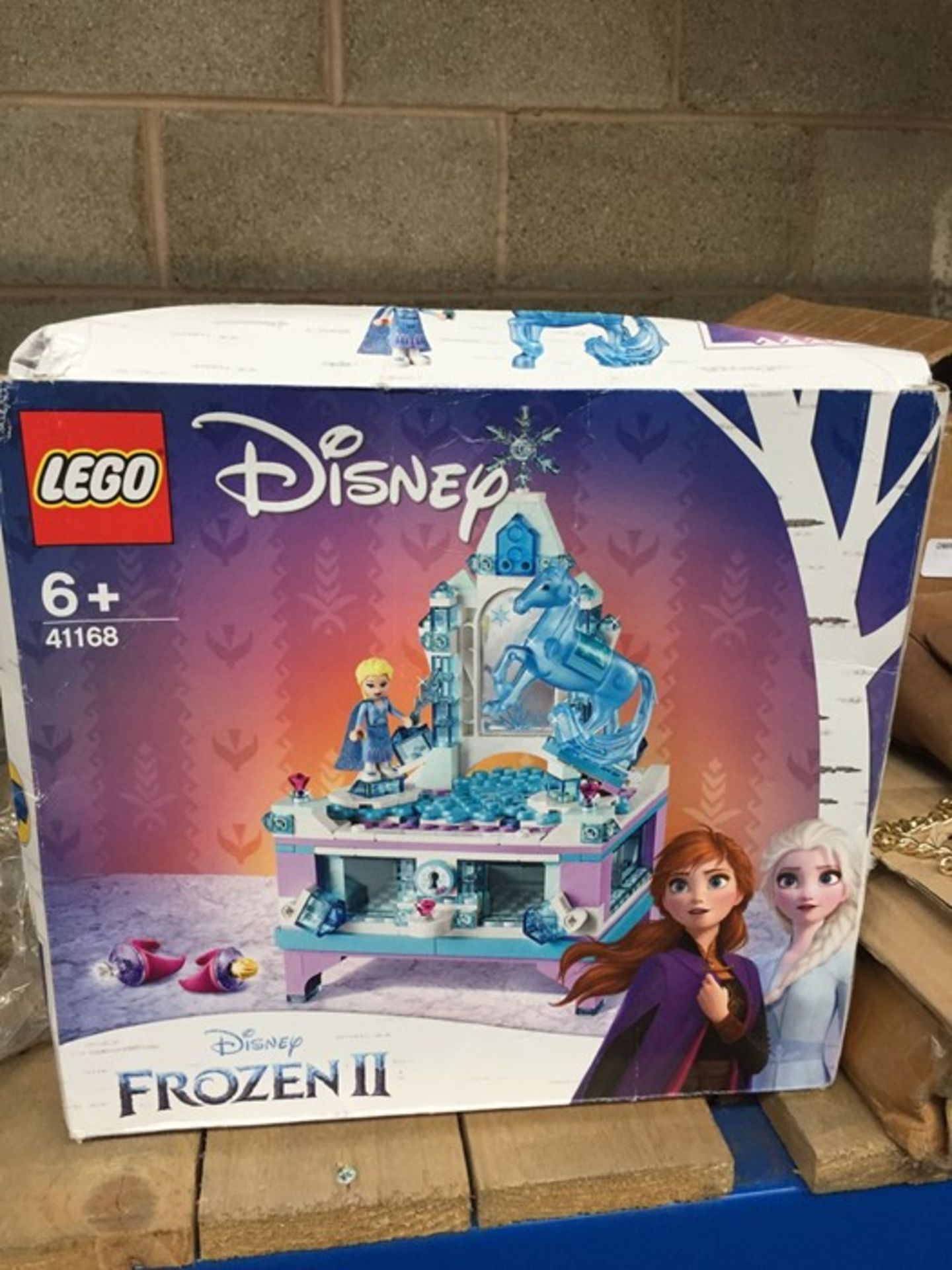 1 LOT TO CONTAIN LEGO DISNEY FROZEN II PRINCESS ELSA'S JEWELLERY BOX