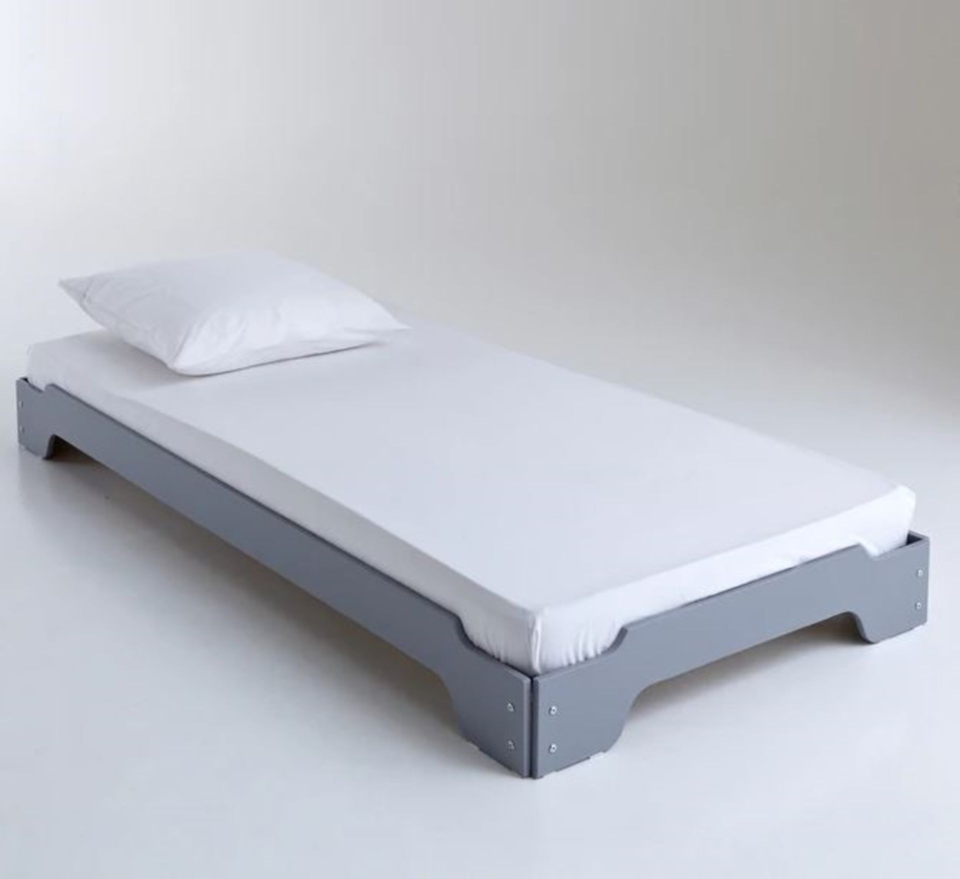 LA REDOUTE EGZIGU STACKABLE BED WITH BASE / SIZE: SINGLE