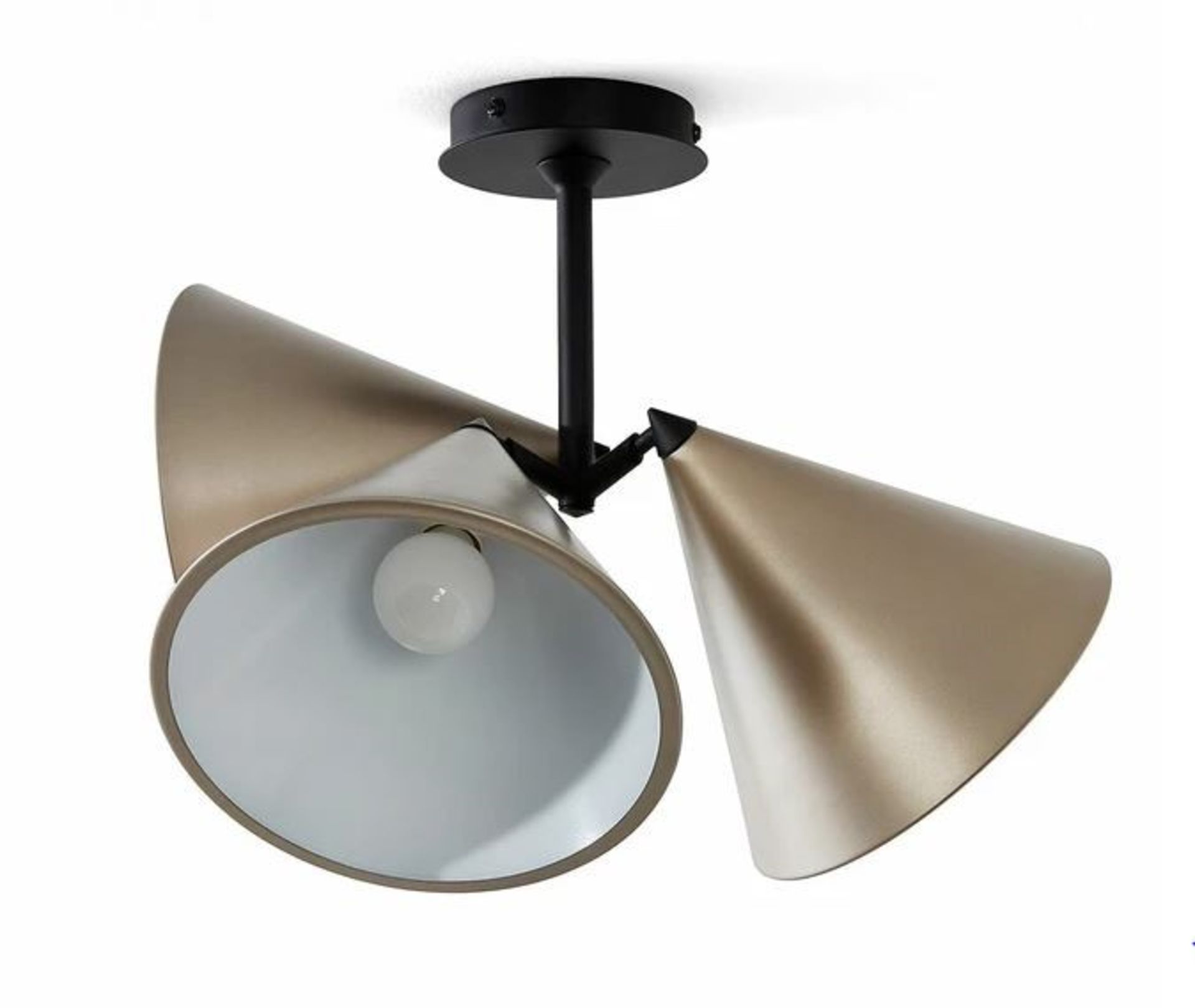 LA REDOUTE MOKE 3 CONE CEILING LIGHT