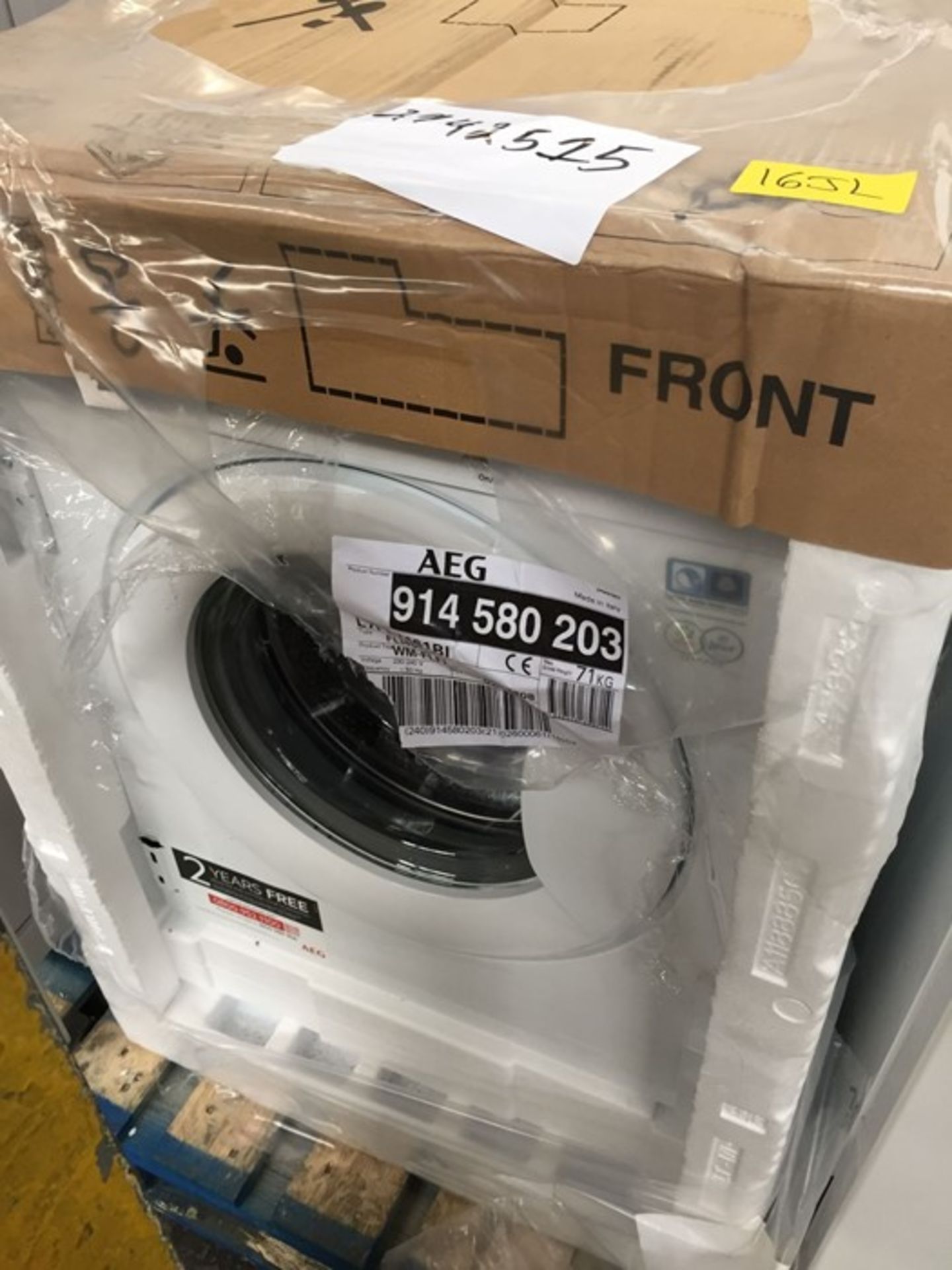 AEG L7FE7461BI WASHING MACHINE