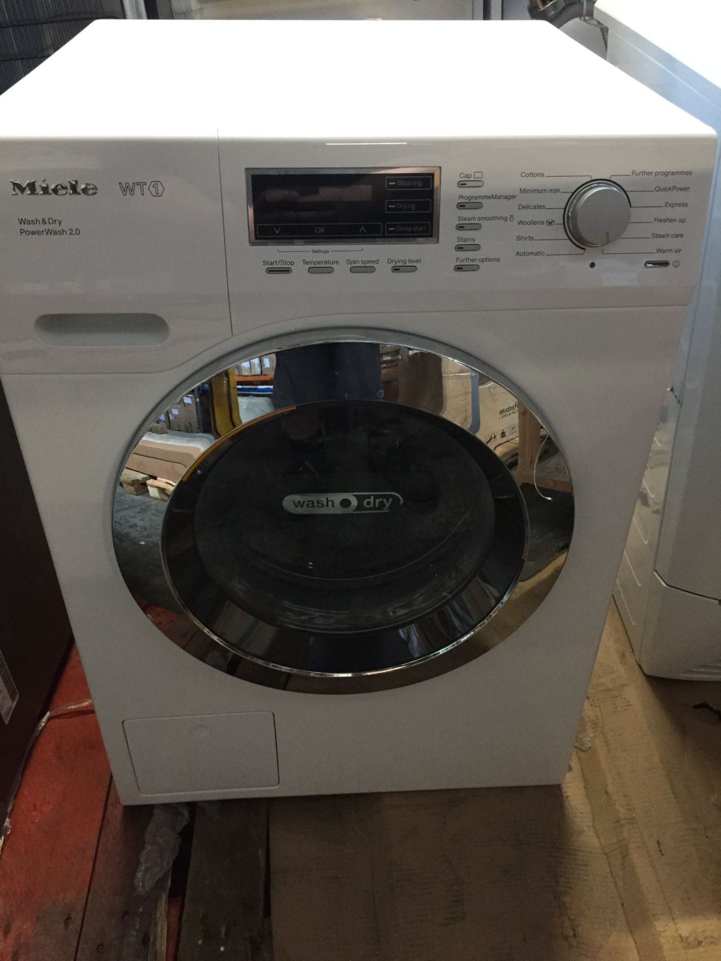 1 LOT TO CONTAIN AN UNTESTED MIELE WTF130WPM WASHER DRYER / RRP £1699.00 / VERY LIGHTLY USED, NO - Image 2 of 2