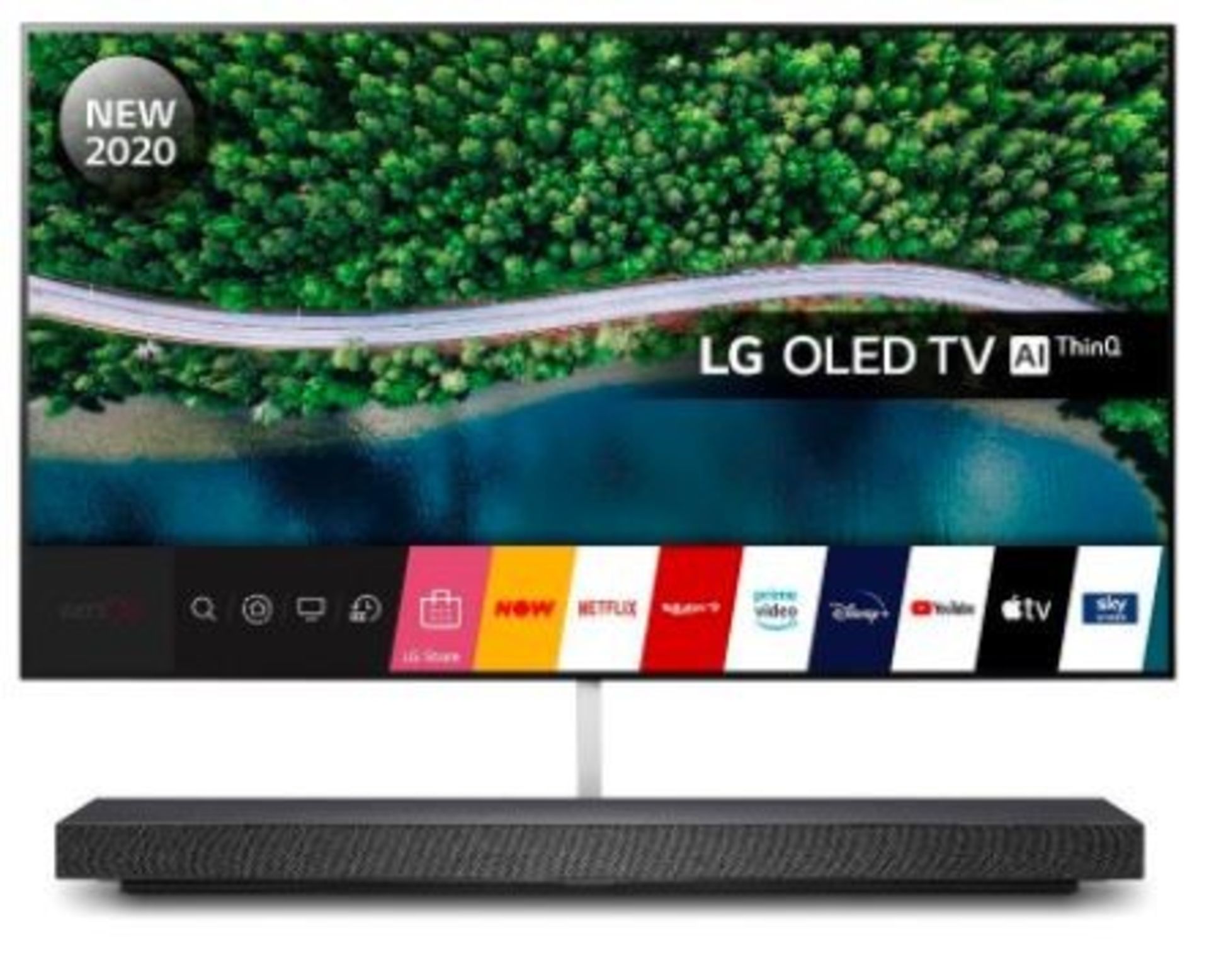 LG OLED65WX9LA 65" QLED WALLPAPER DESIGN SMART TV RRP £4499