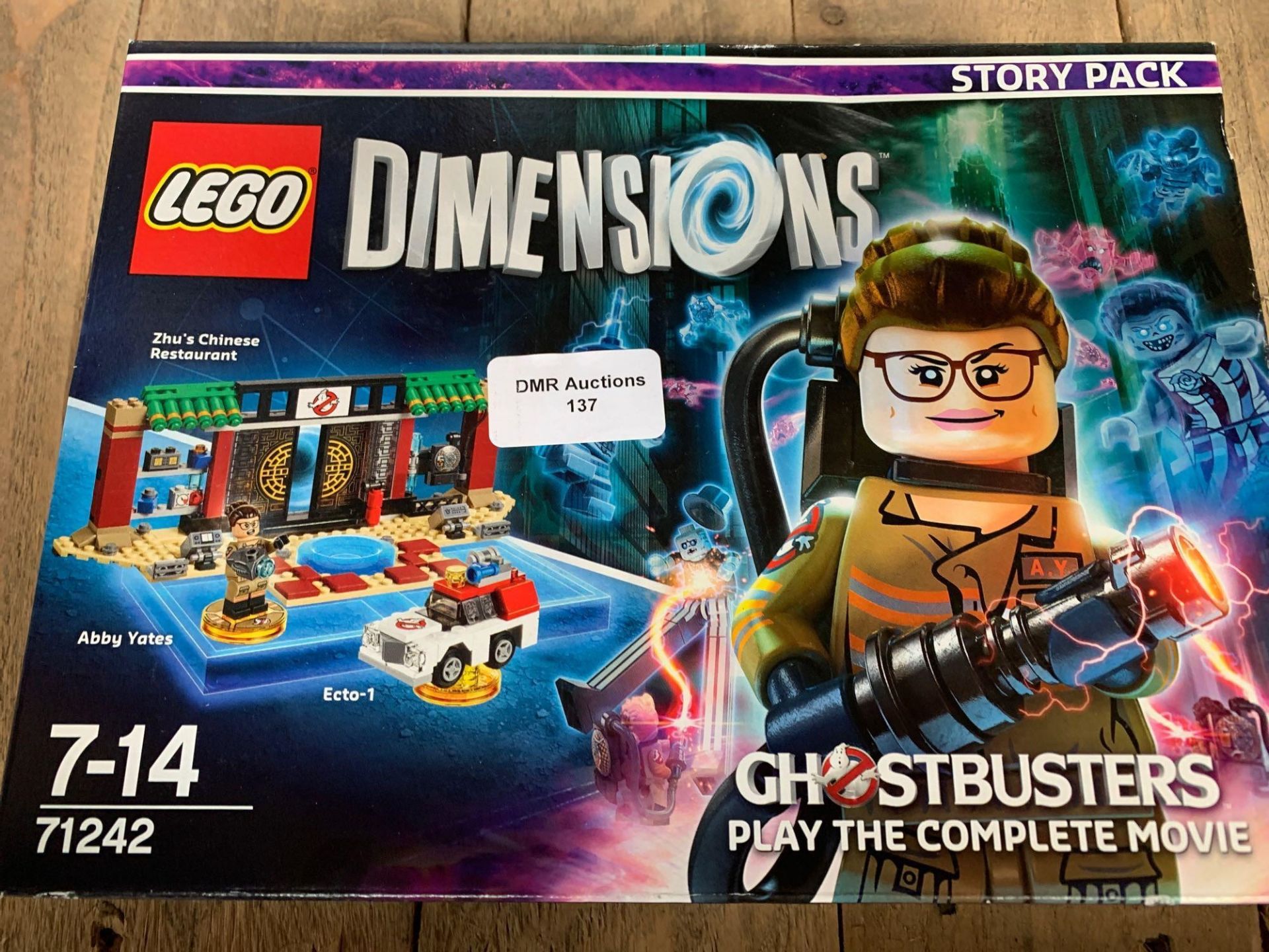 1 LOT TO CONTAIN 1 LEGO DIMENSIONS GHOST BUSTERS SET (THIS ITEM IS AN UNTESTED CUSTOMER RETURN.