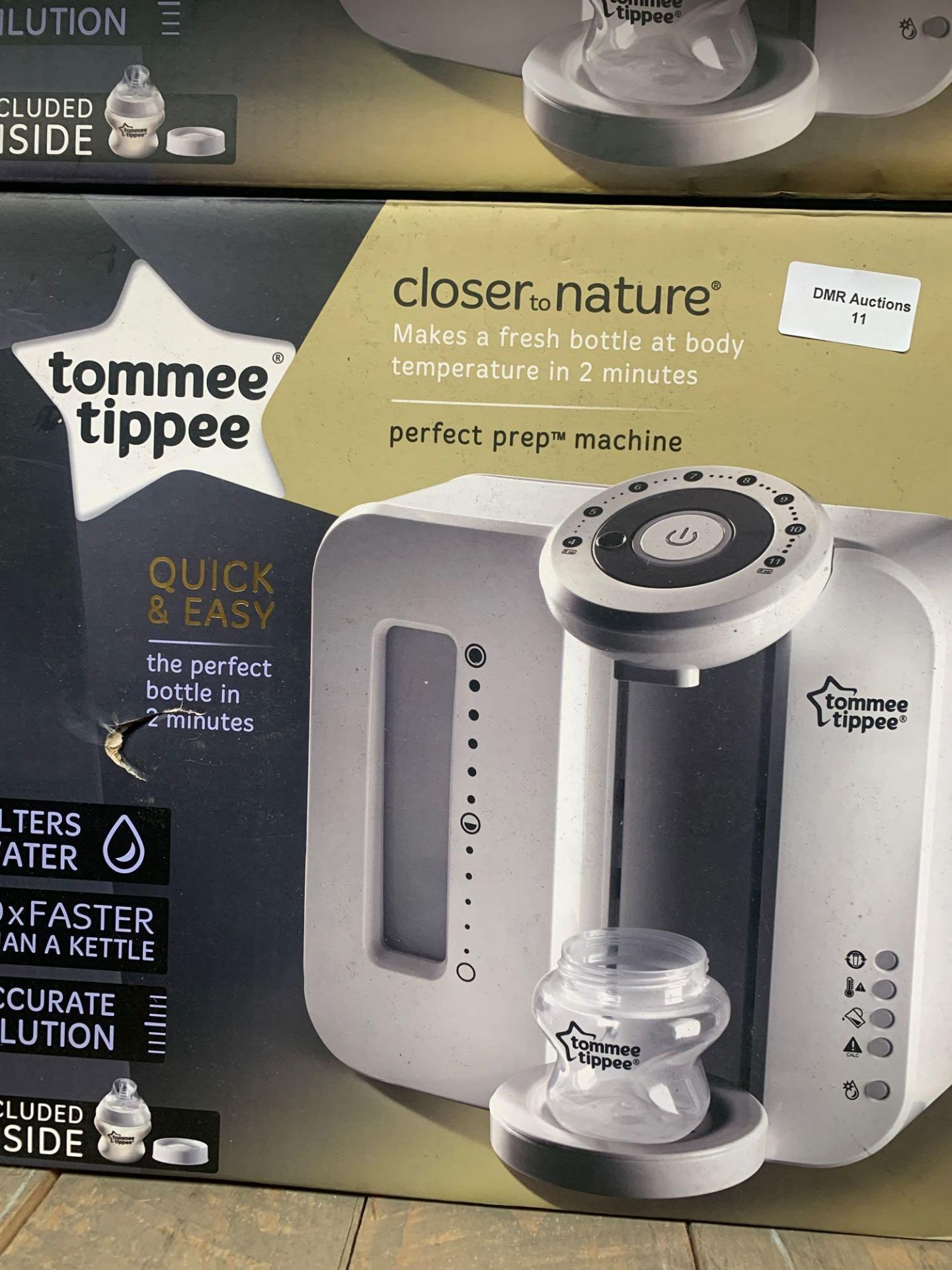 1 LOT TO CONTAIN 1 TOMMEE TIPPEE CLOSE TO NATURE PERFECT PREP MACHINE / RRP £80.00 (THIS ITEM IS