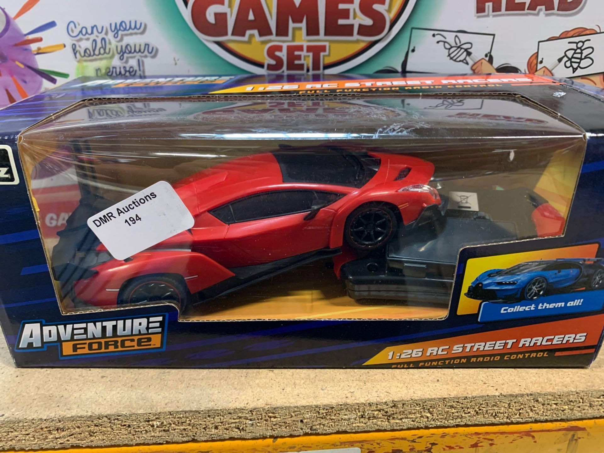 1 LOT TO CONTAIN 1 ADVENTURE FORCE RC STREET RACER (THIS ITEM IS AN UNTESTED CUSTOMER RETURN. PUBLIC