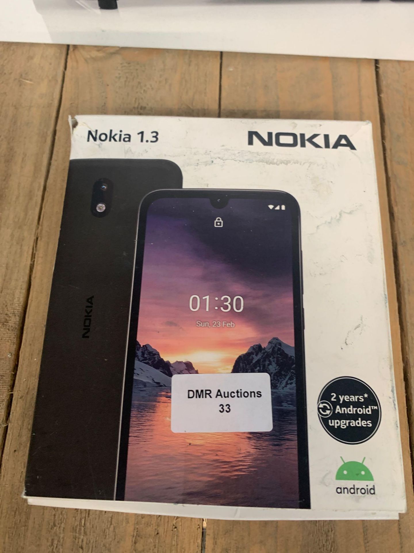 1 LOT TO CONTAIN 1 NOKIA 1.3 MOBILE PHONE (THIS ITEM IS AN UNTESTED CUSTOMER RETURN. PUBLIC