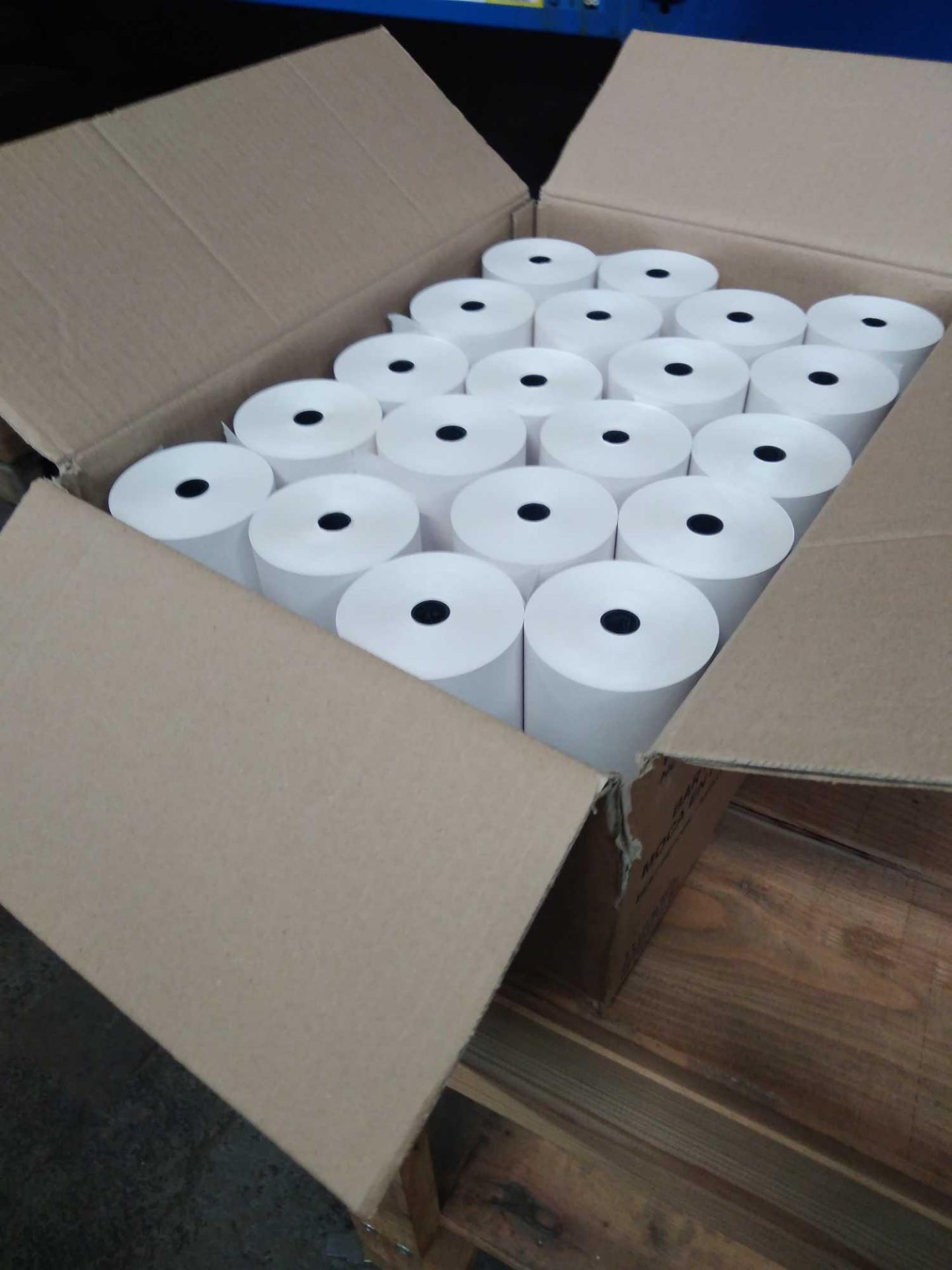 1 LOT TO CONTAIN 40 ROLLS OF TILL ROLL PAPER