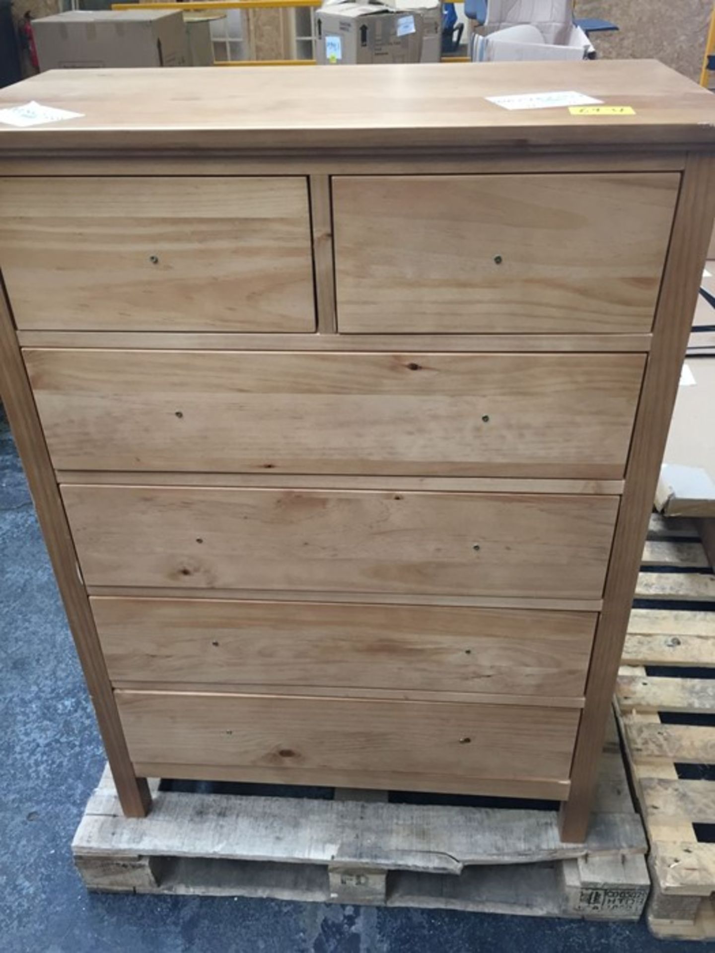 JOHN LEWIS WILTON 4+2 DRAWER CHEST IN OAK