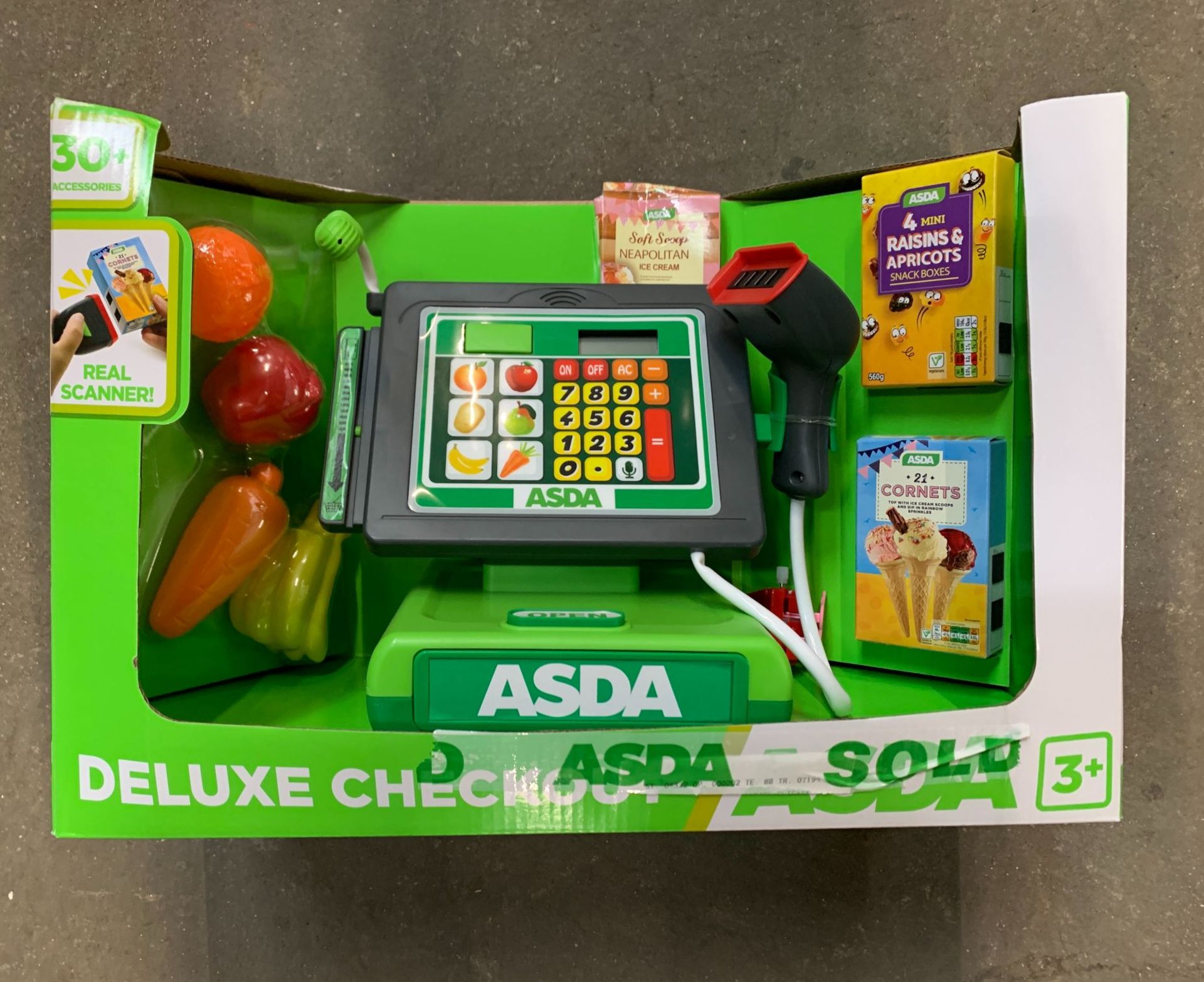 1 BOXED ASDA DELUXE CHECKOUT