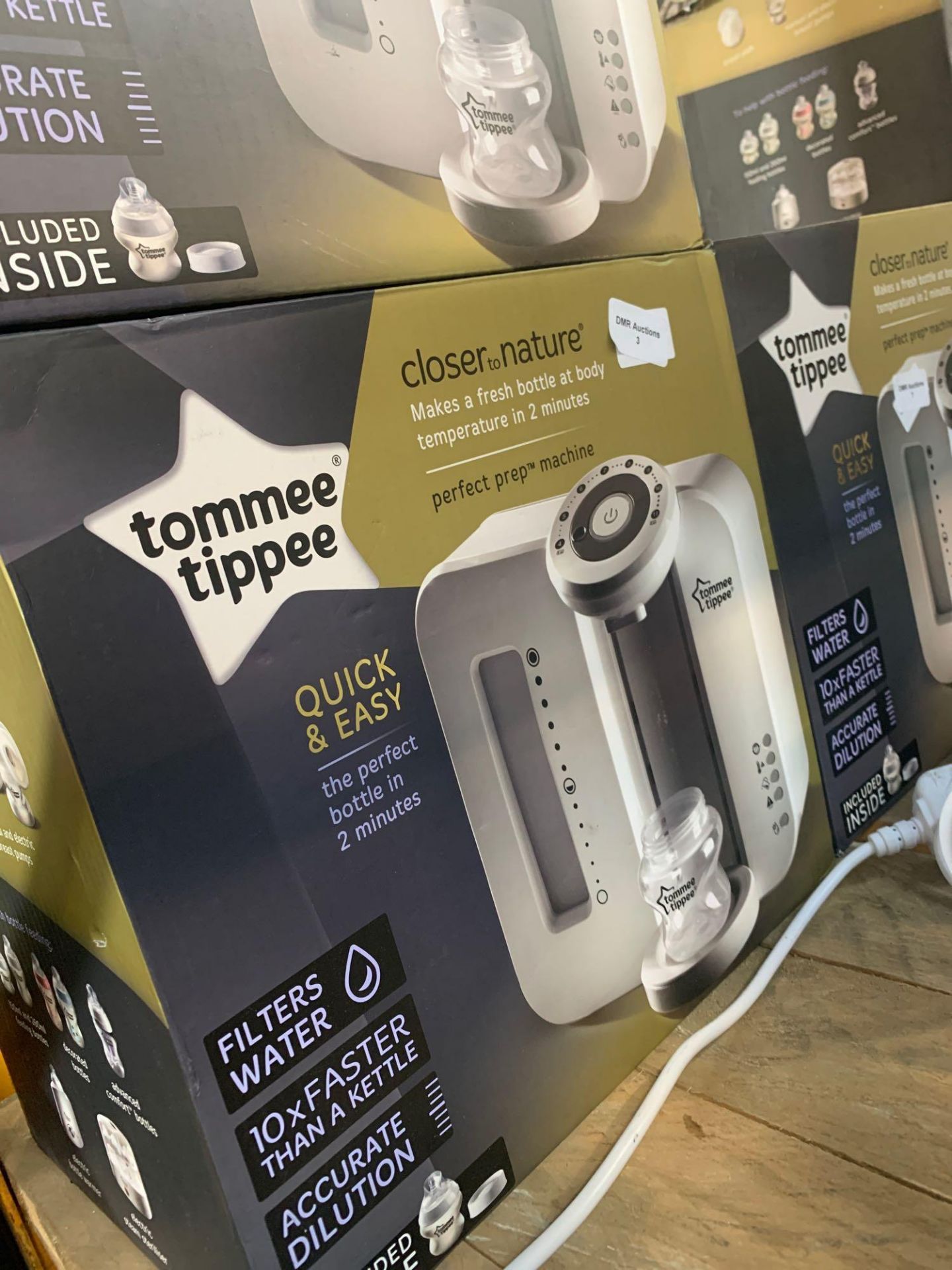 1 LOT TO CONTAIN 1 UNTESTED TOMMEE TIPPEE CLOSE TO NATURE PERFECT PREP MACHINE