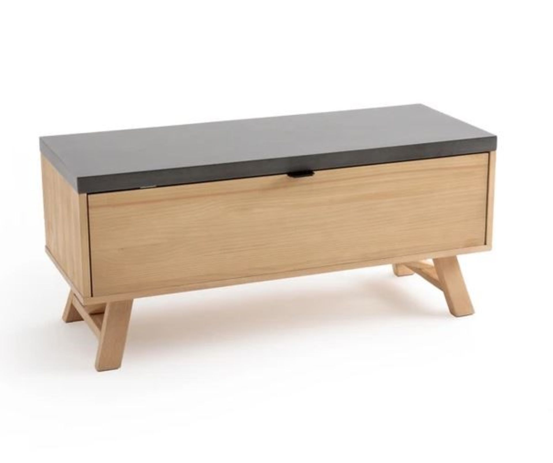 LA REDOUTE CONCRITE STORAGE BENCH