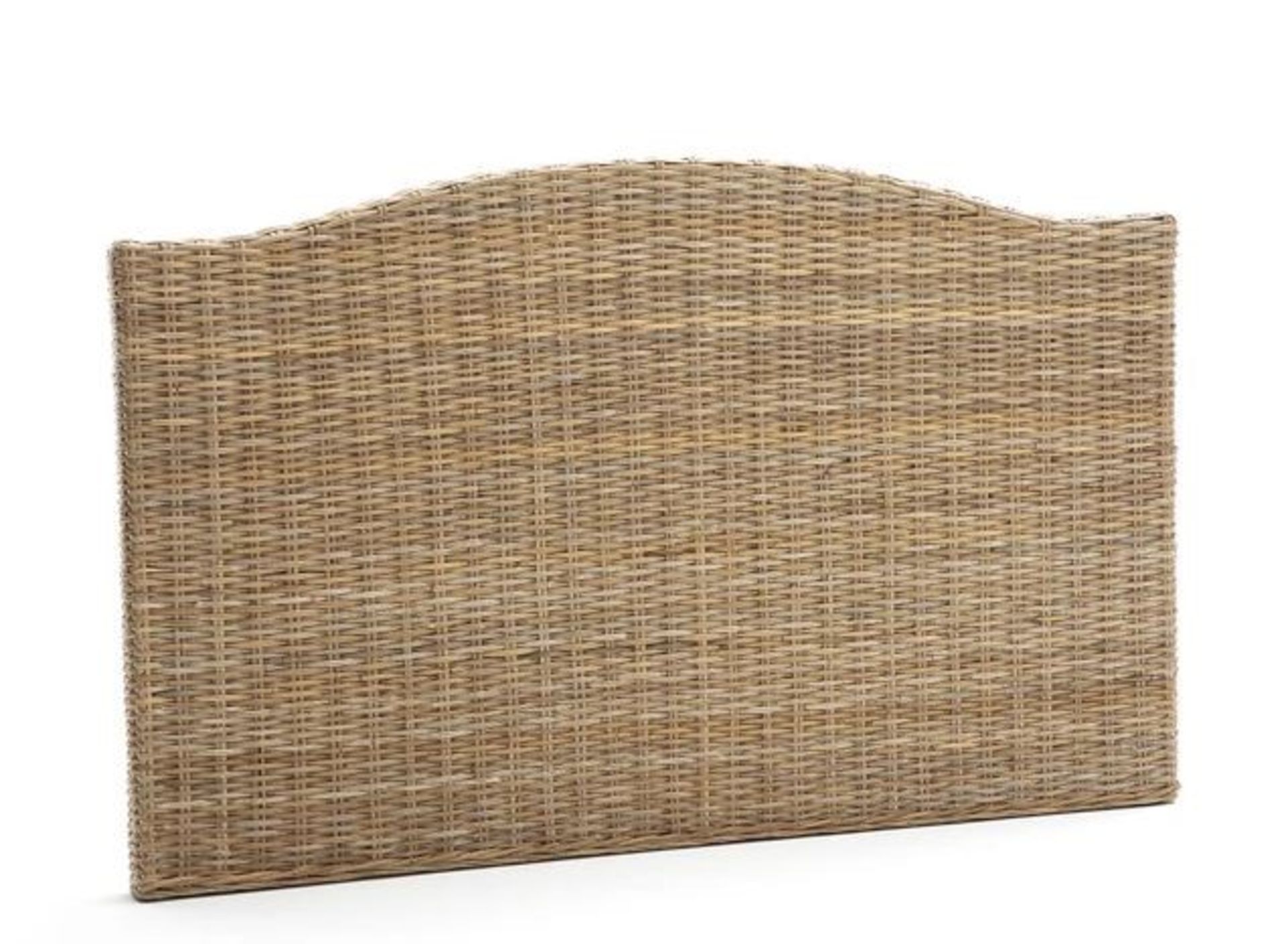 LA REDOUTE MALU WICKER DOUBLE HEADBOARD / SIZE: 160CM