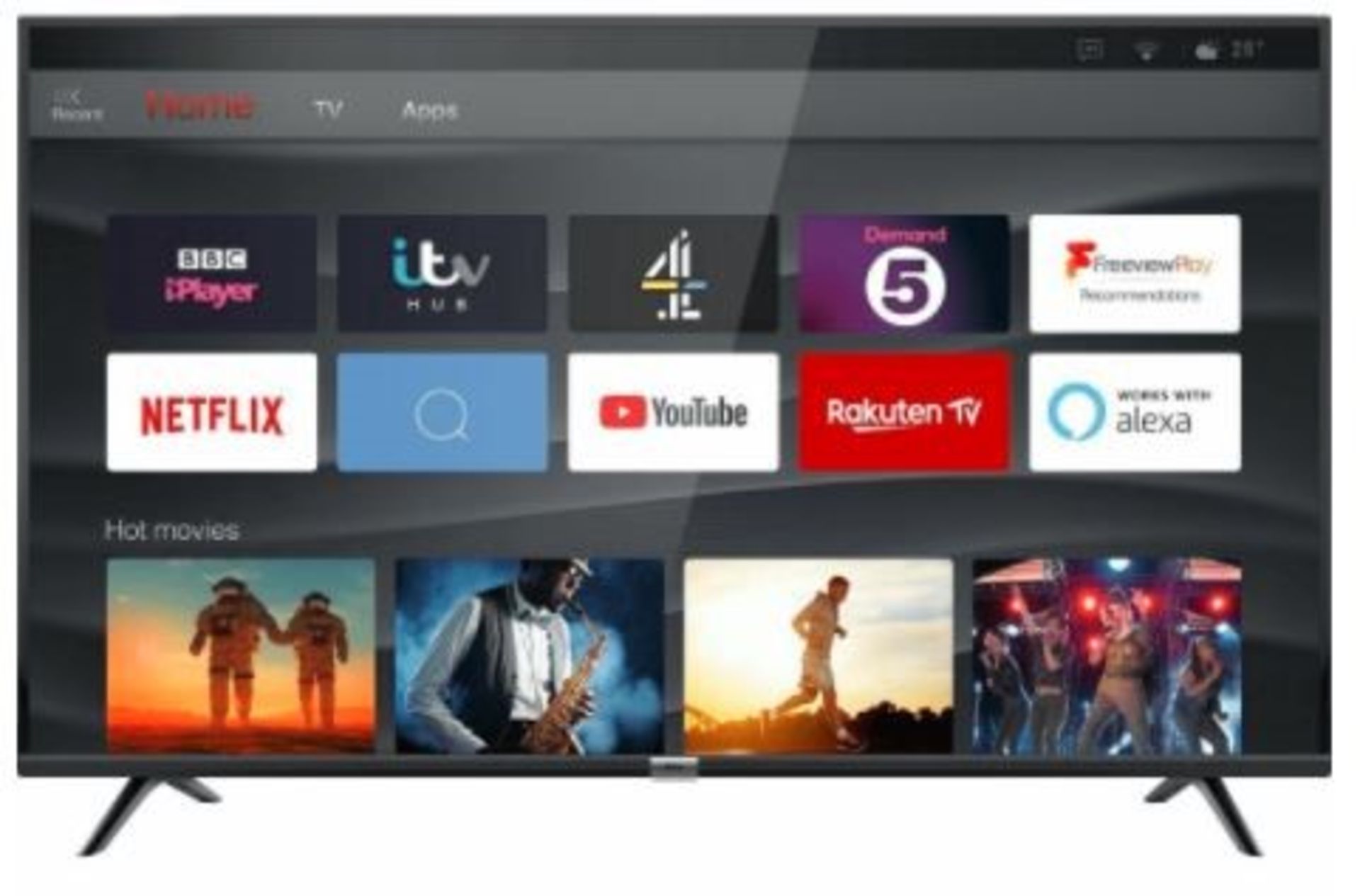 TCL 43DP628 43" ULTRA HD SMART TV