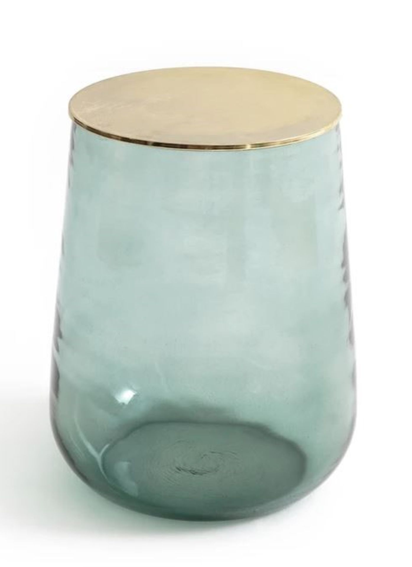 LA REDOUTE CONOPÉE GLASS SIDE TABLE