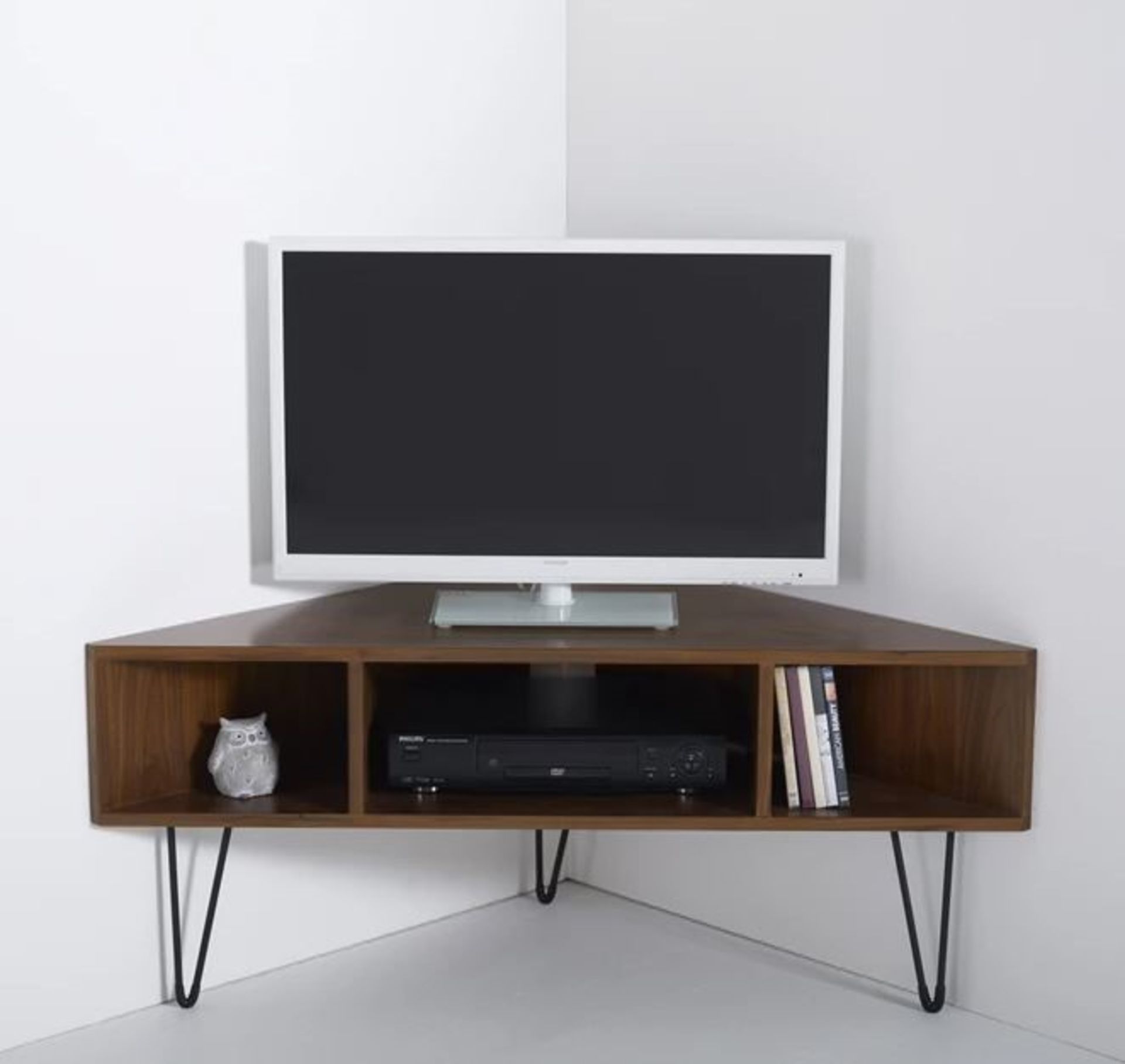 LA REDOUTE WATFORD VINTAGE CORNER TV UNIT