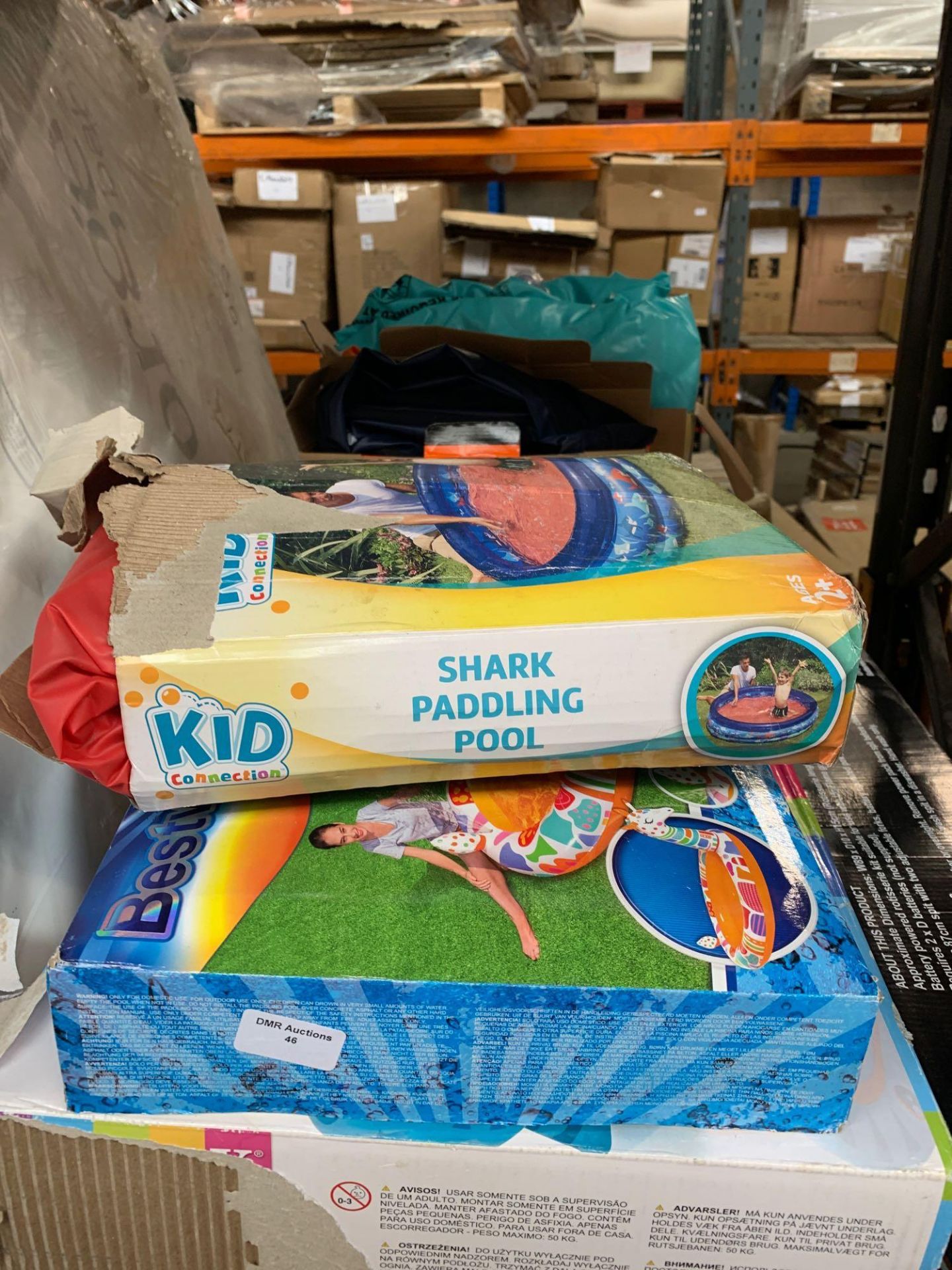 1 LOT TO CONTAIN AN ASSORTMENT OF UNTESTED KIDS PADDLING POOLS