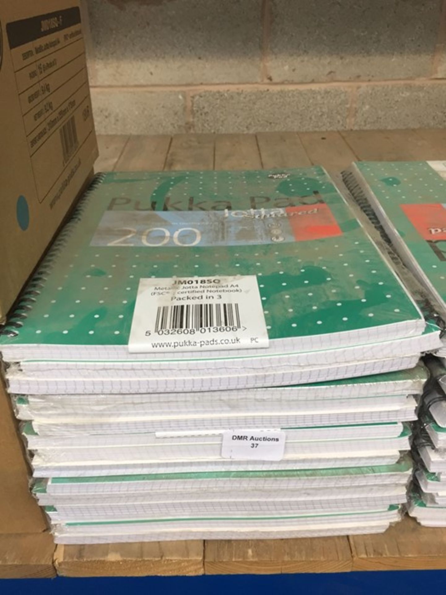 1 LOT TO CONTAIN 15 X PUKKA PAD A4 JOTTA NOTEPADS LINED - UNBOXED