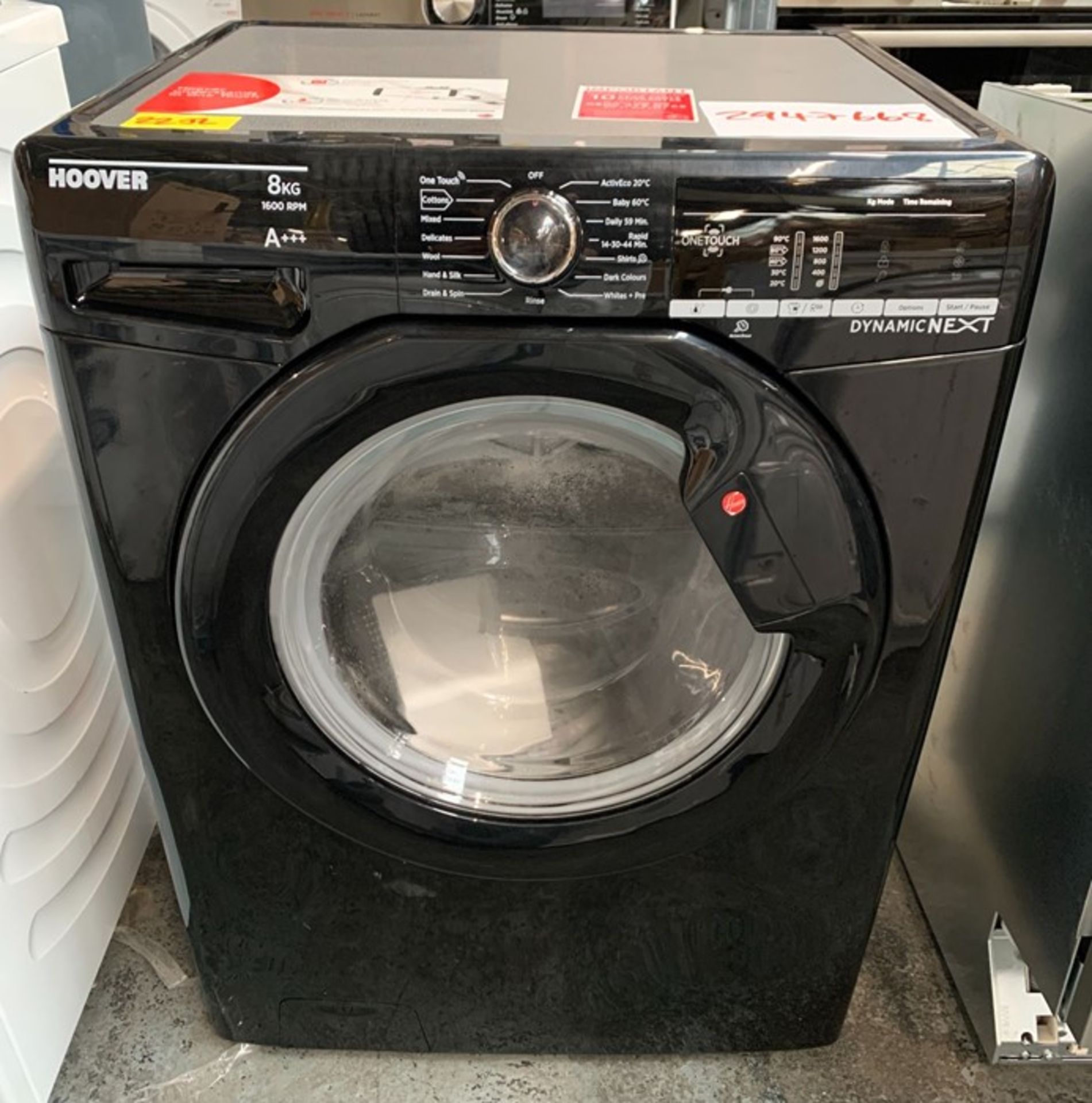 HOOVER DXOA68LB3B WASHING MACHINE