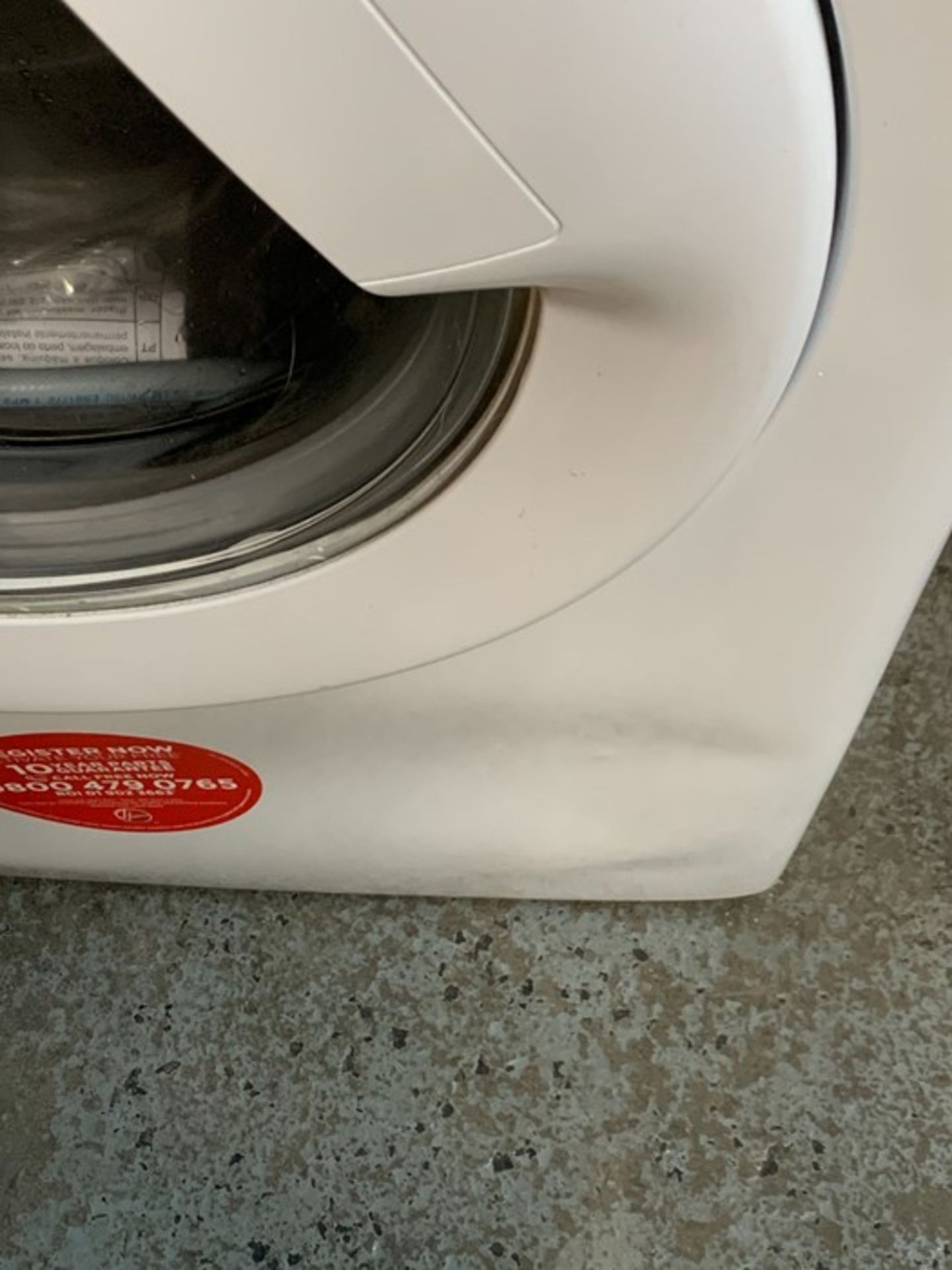 HOOVER DXOA69LW3 WASHING MACHINE - Image 4 of 4