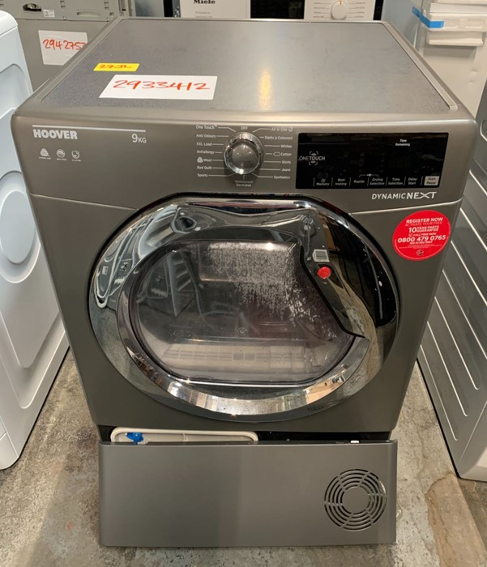 HOOVER DXC9TCER TUMBLE DRYER