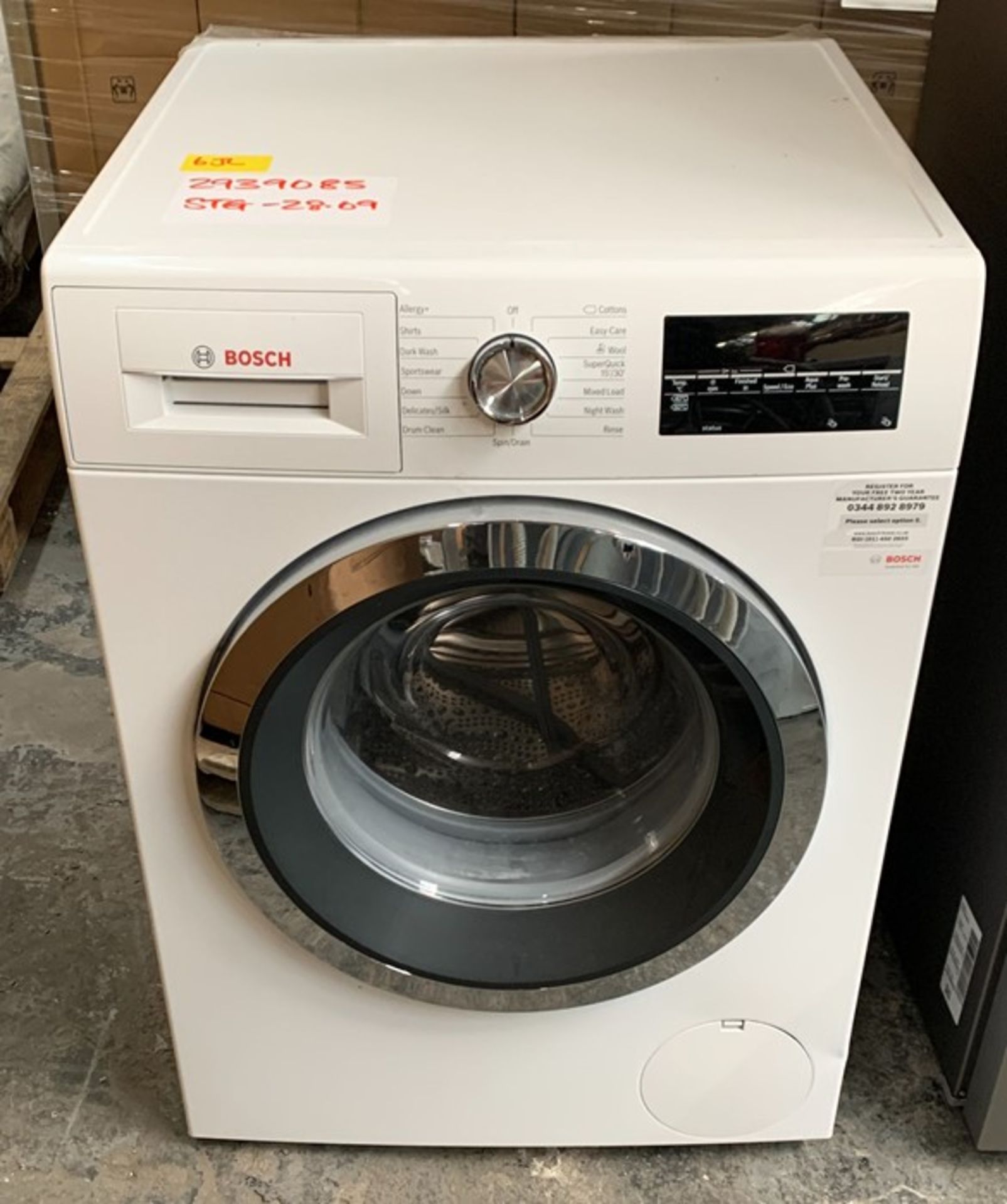 BOSCH WAT32480GB WASHING MACHINE