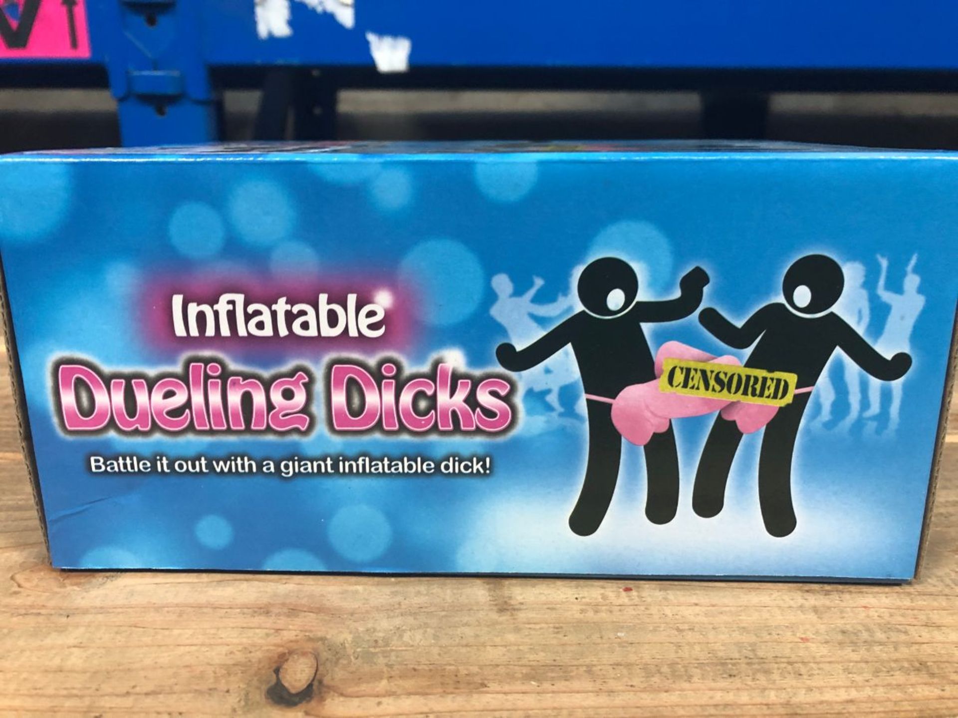2 X SETS OF INFLATBLE DUELING DICKS / COMBINED RRP £24.00 / UNTESTED CUSTOMER RETURNS