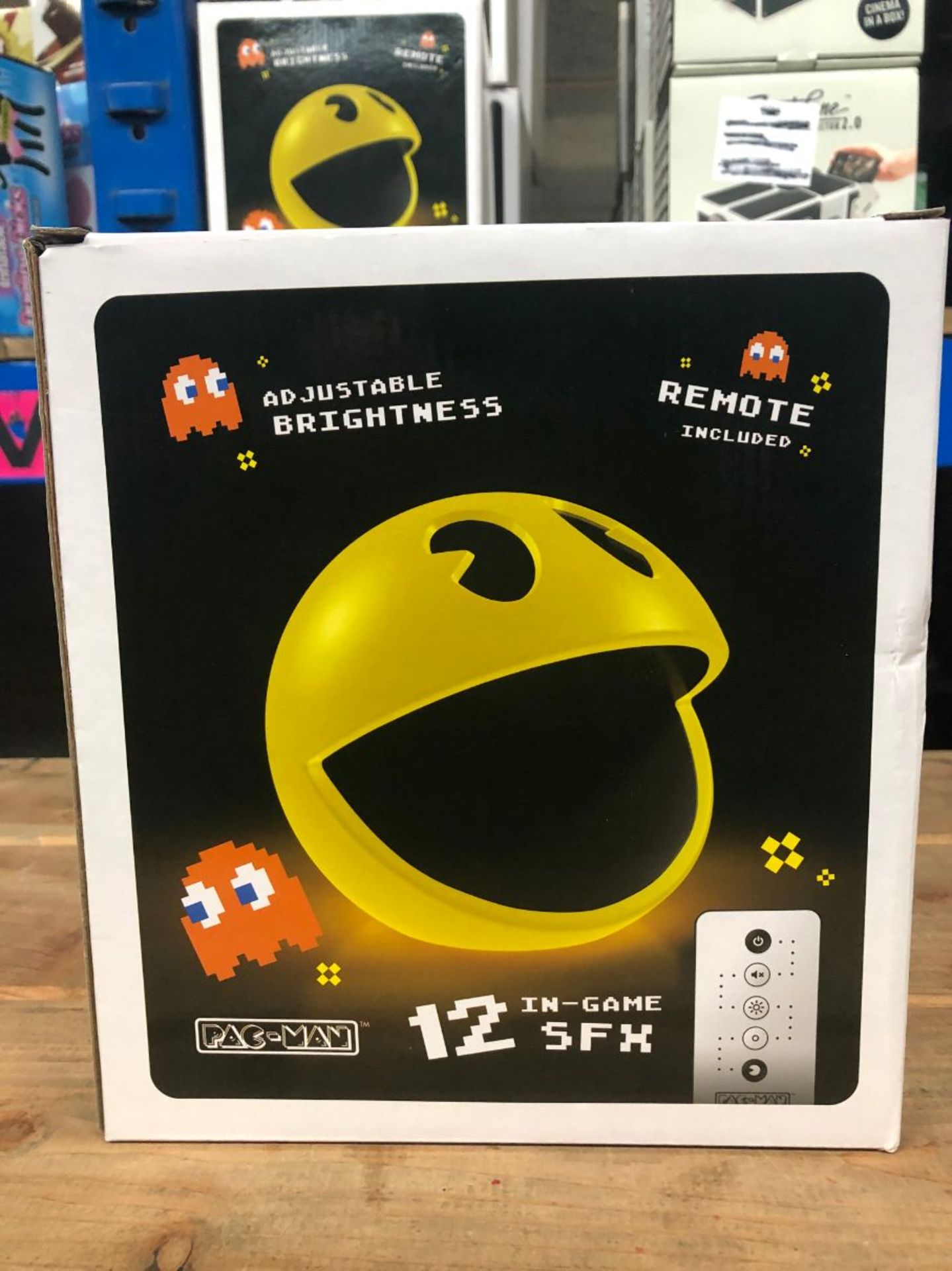 6 X PAC-MAN LIGHTS / COMBINED RRP £180.00 / UNTESTED CUSTOMER RETURNS