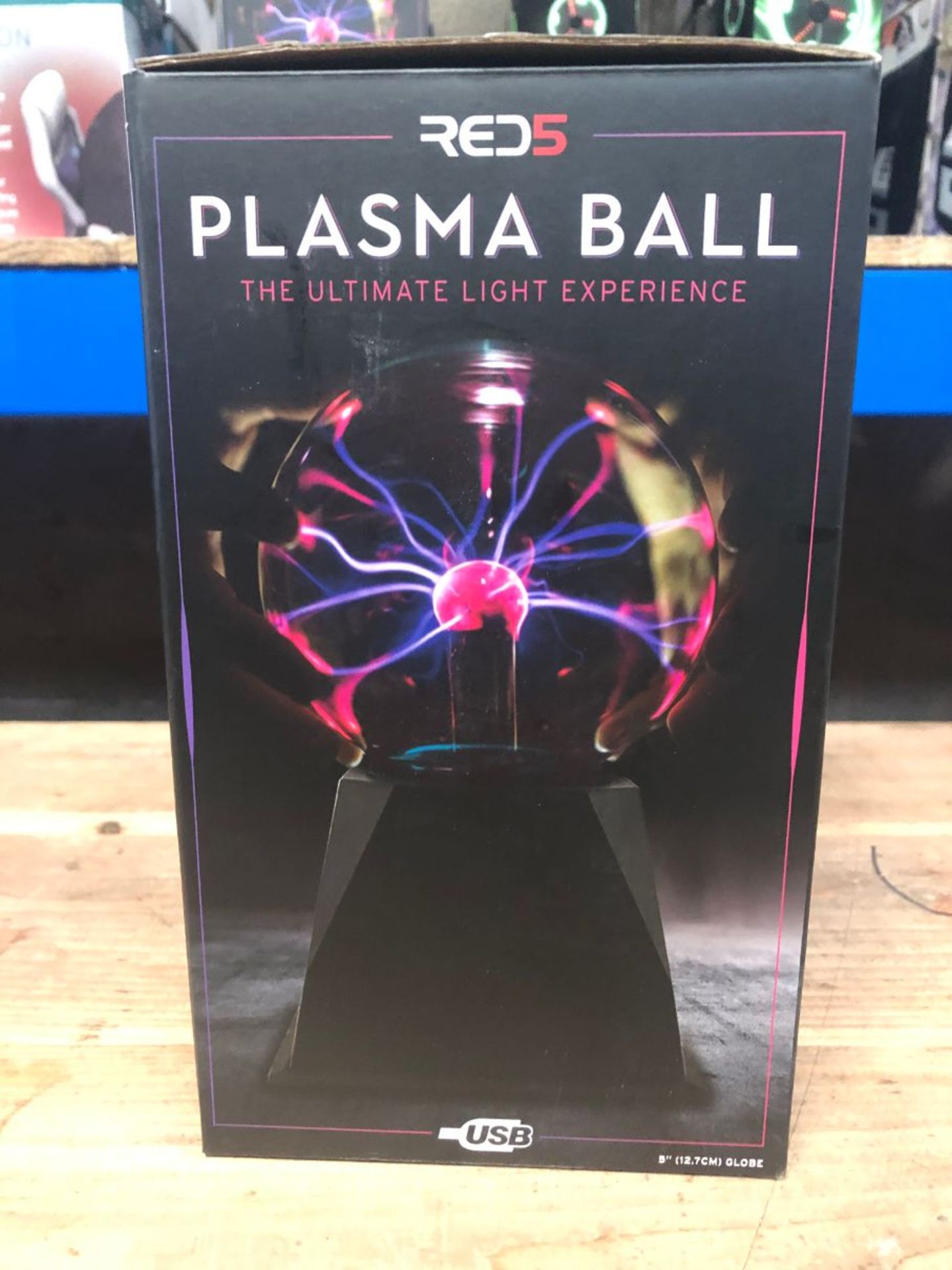 5 X PLASMA BALLS / COMBINED RRP £75.00 / UNTESTED CUSTOMER RETURNS