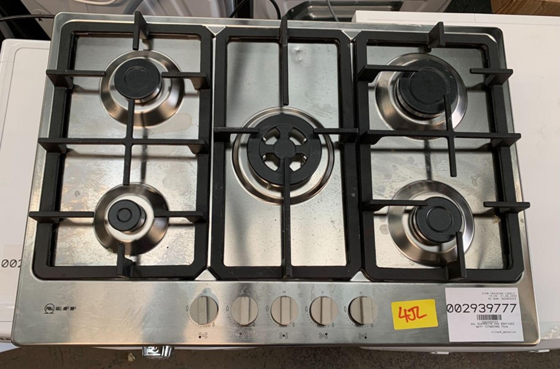 NEFF T27BB59N0 75CM GAS HOB