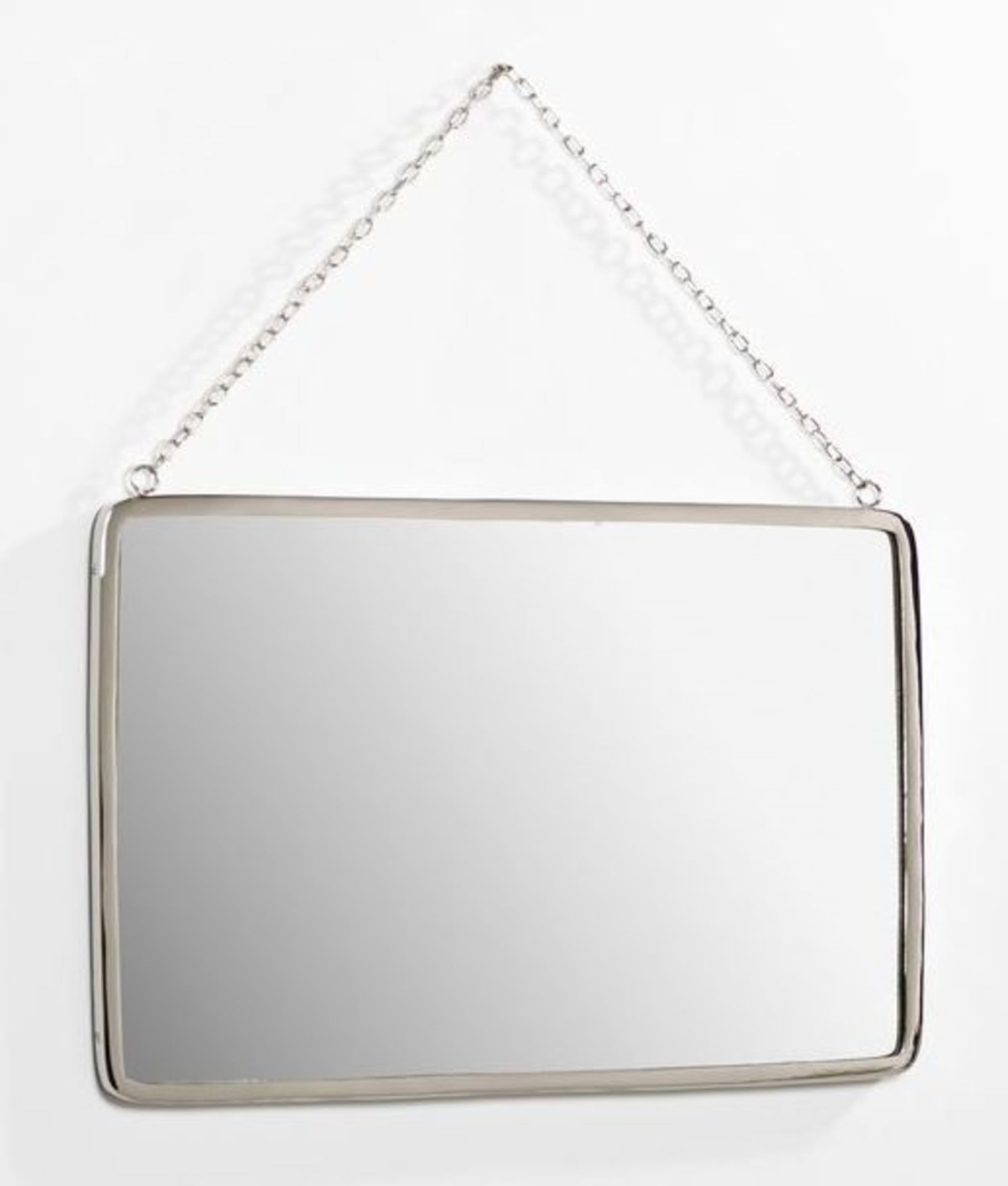 LA REDOUTE BARBER MIRROR RECTANGULAR SIZE: 50 X 37 CM