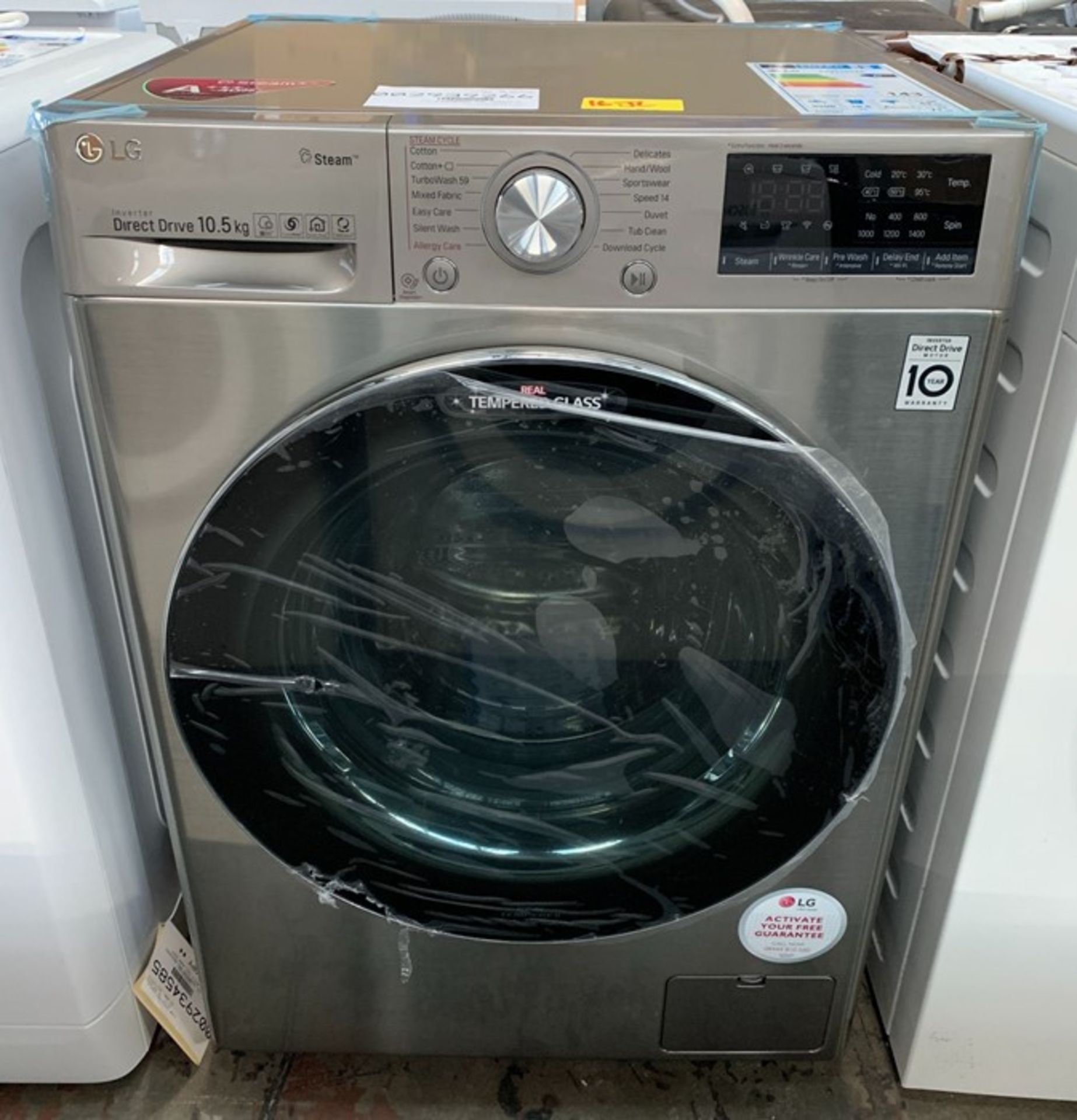 LG F4J610SS WASHING MACHINE