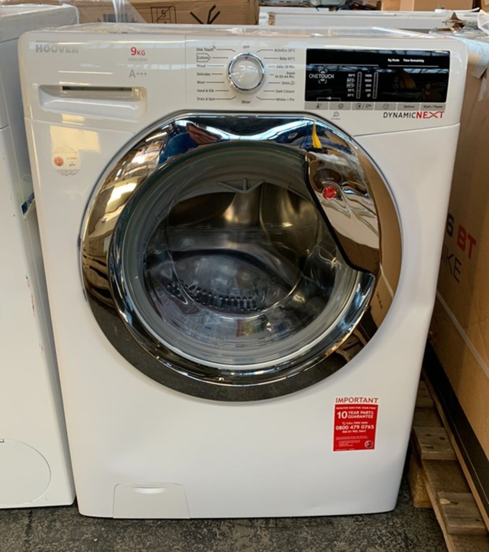 HOOVER DXOA49C3 WASHING MACHINE