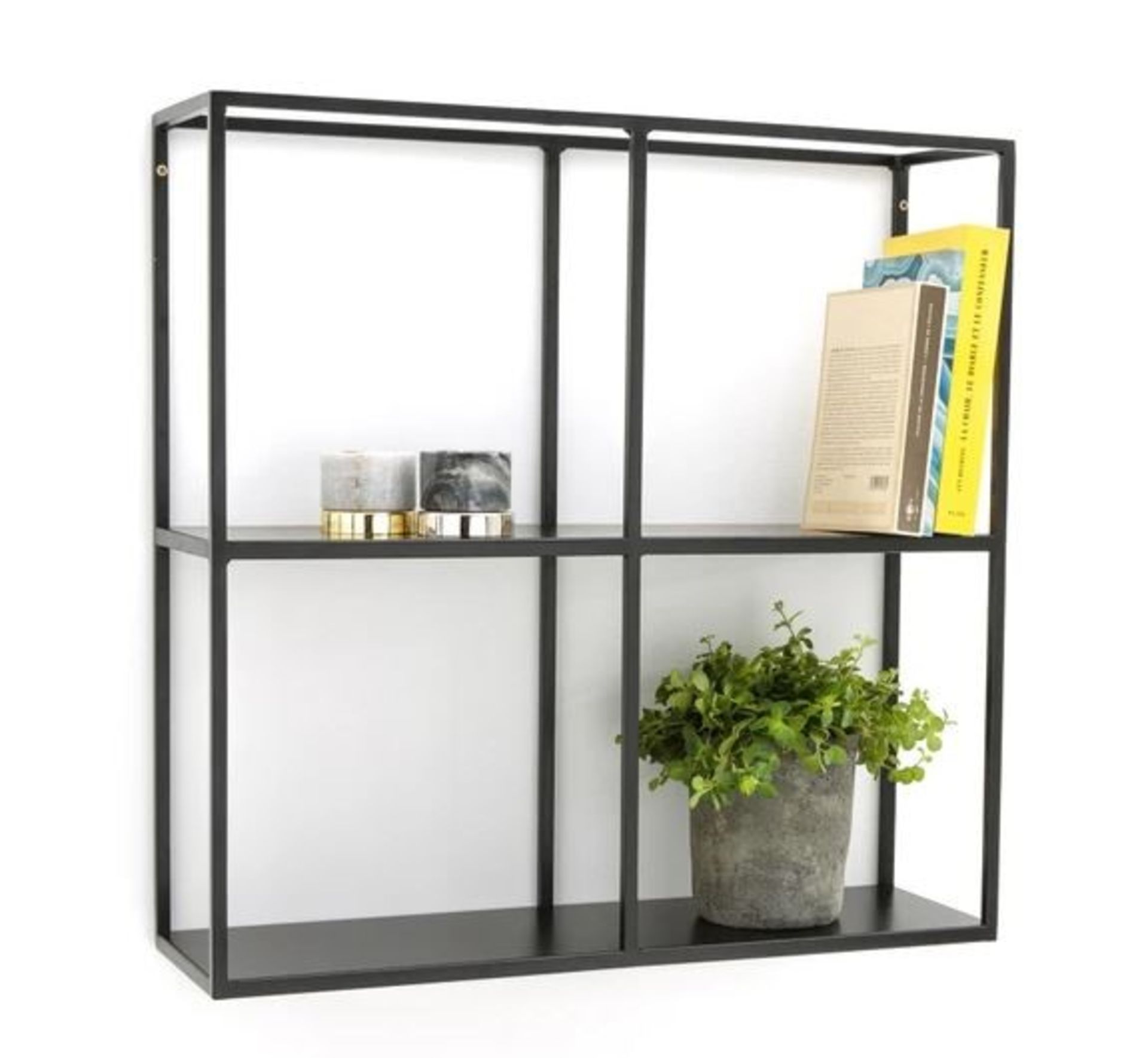 LA REDOUTE HIBA STEEL WALL SHELF