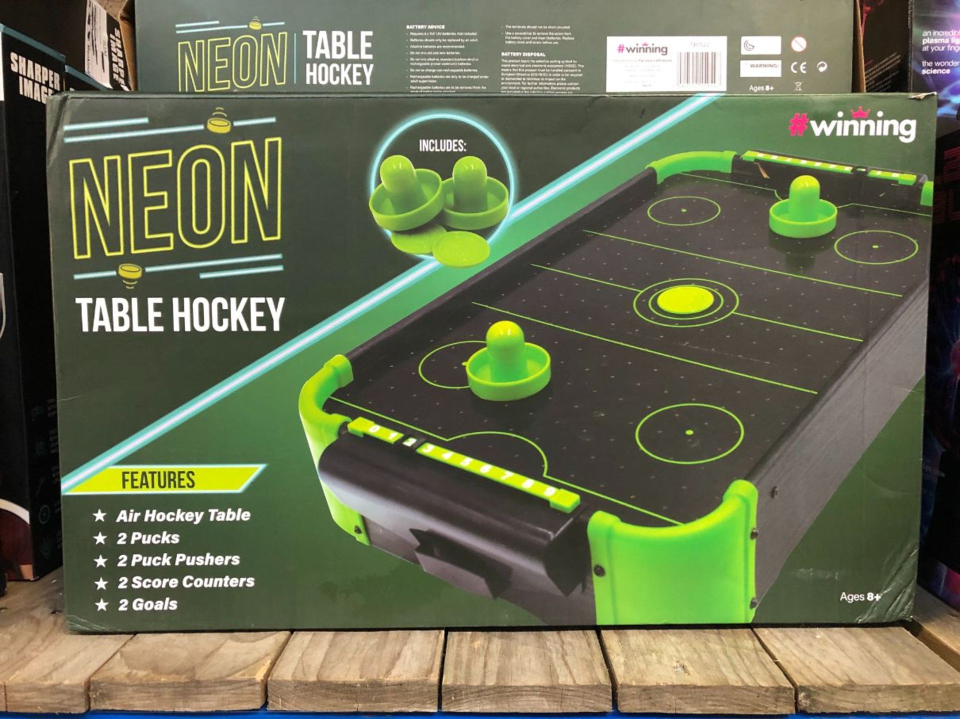 5 X NEON TABLE HOCKEY GAMES / COMBINED RRP £100.00 / UNTESTED CUSTOMER RETURNS