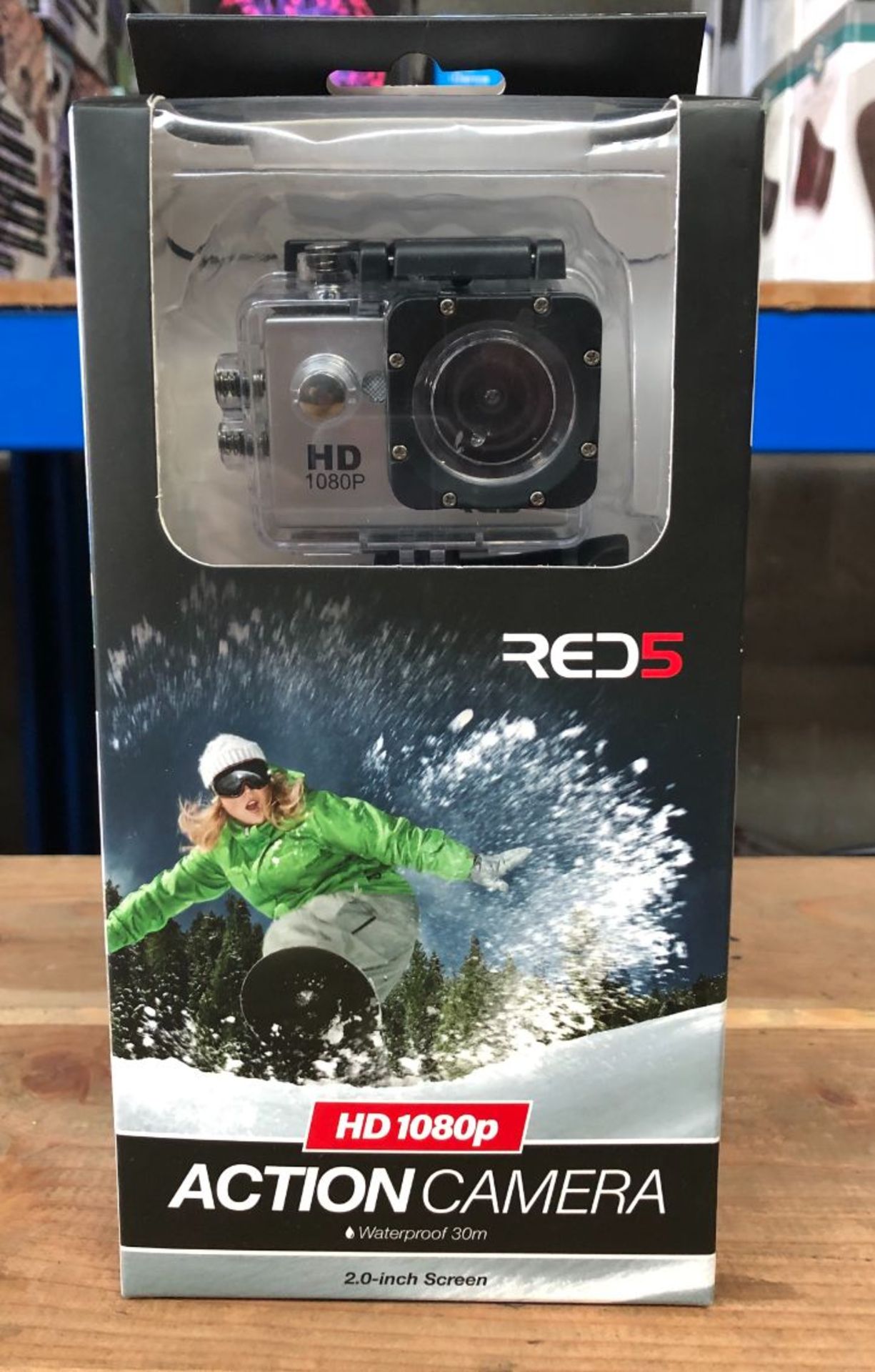 2 X ACTION CAMERAS / COMBINED RRP £60.00 / UNTESTED CUSTOMER RETURNS