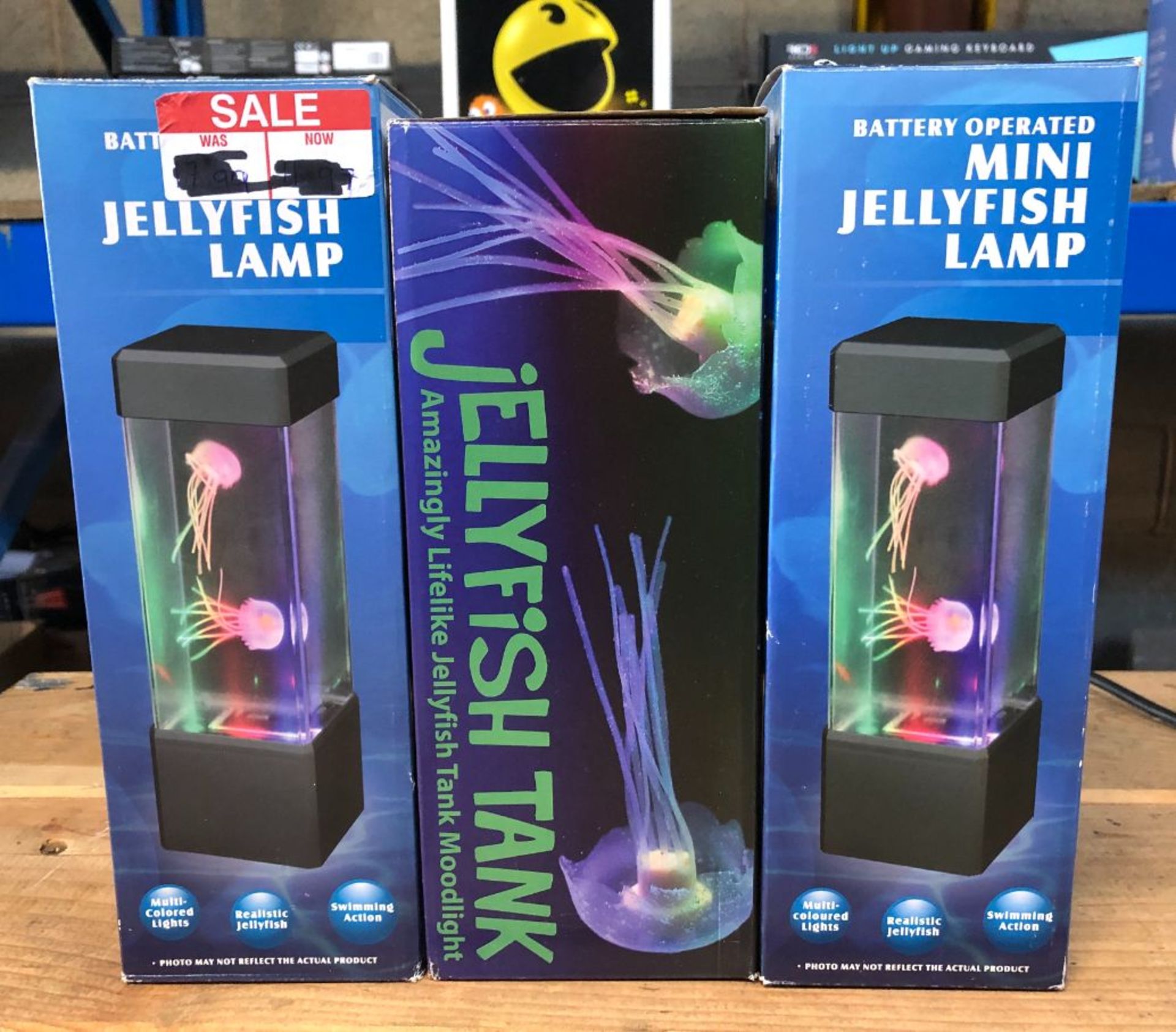 3 X JELLYFISH PRODUCTS / COMBINED RRP £60.00 / UNTESTED CUSTOMER RETURNS