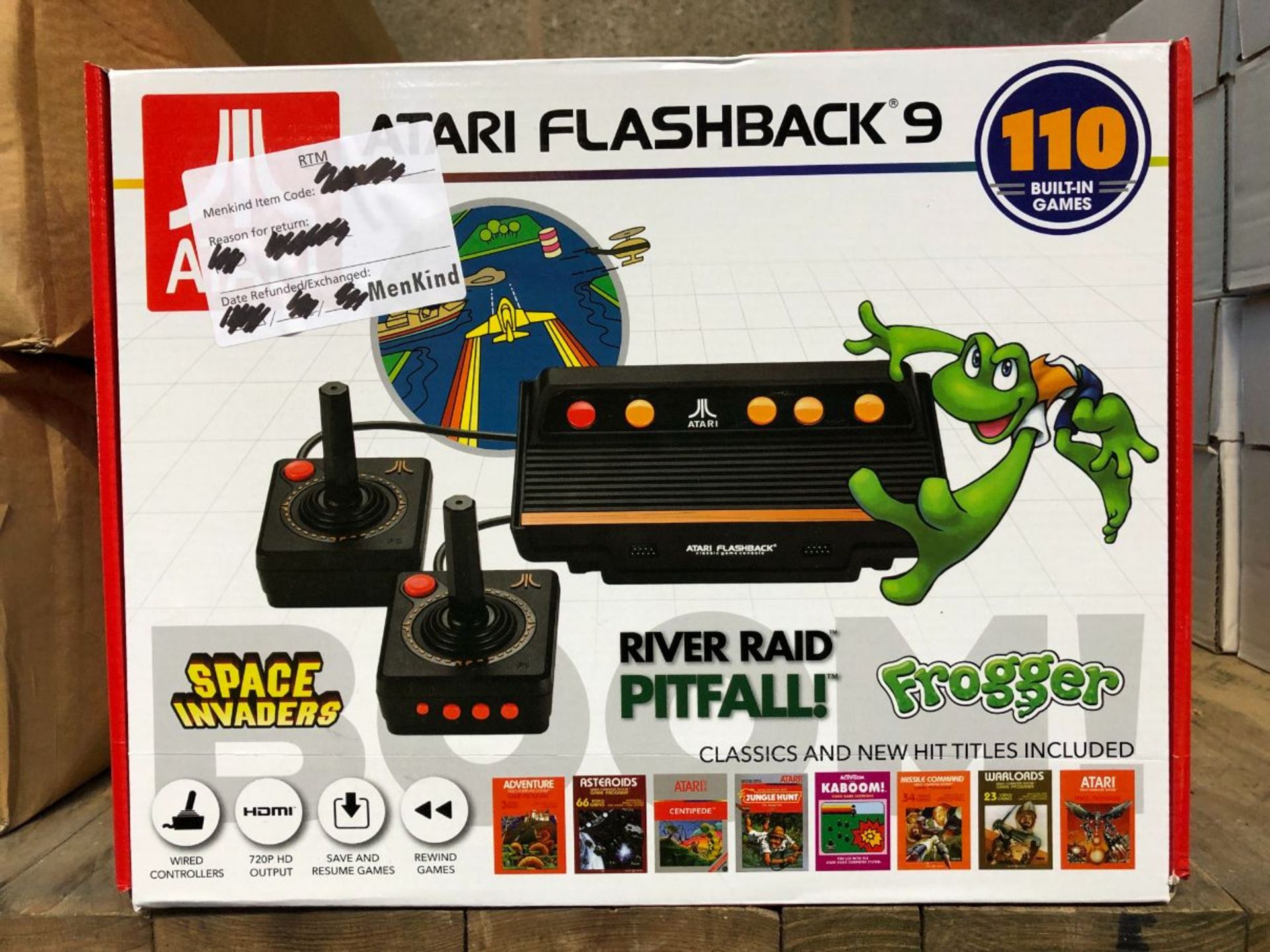 2 X ATARI FLASHBACK RETRO GAMES CONSOLE / COMBINED RRP £150.00 / UNTESTED CUSTOMER RETURNS