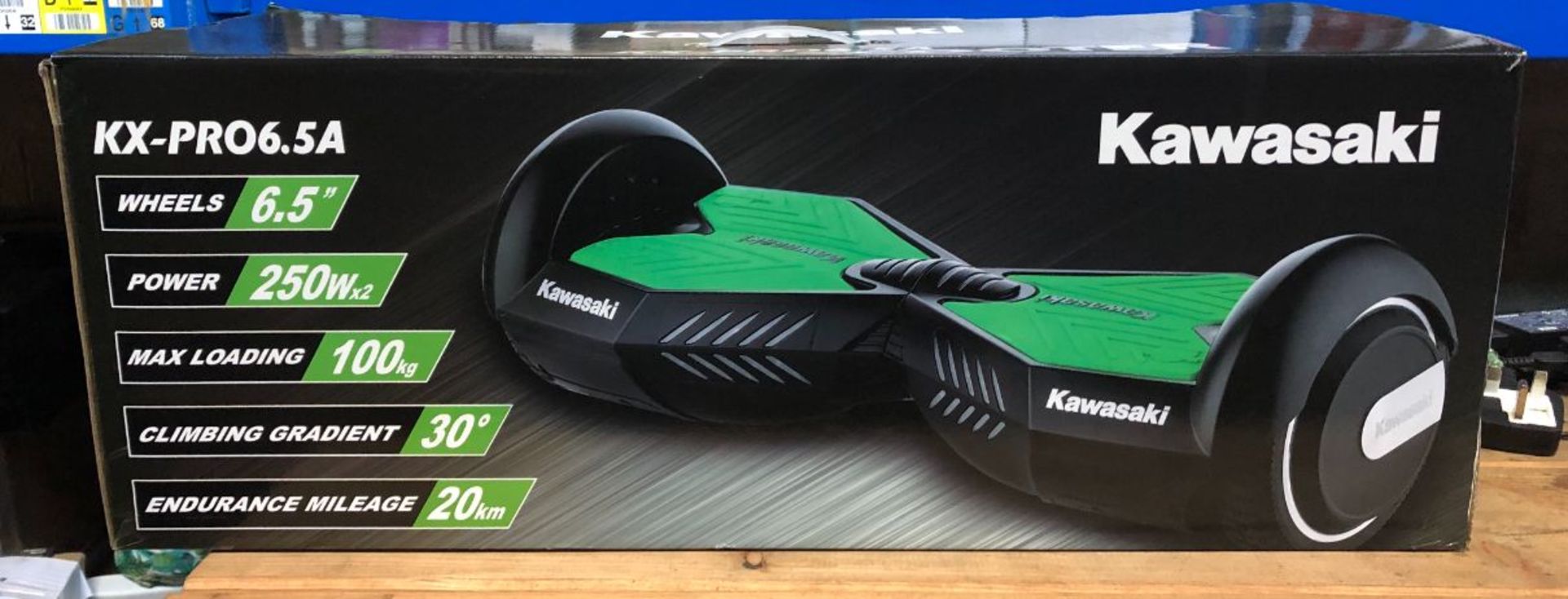 1 X KAWASAKI KX-PRO 6.5A BALANCE SCOOTER / RRP £250.00 / UNTESTED CUSTOMER RETURN