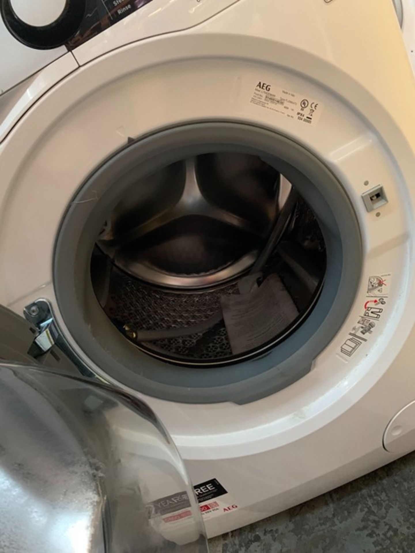 AEG L7WEE965R WASHER DRYER - Image 3 of 3