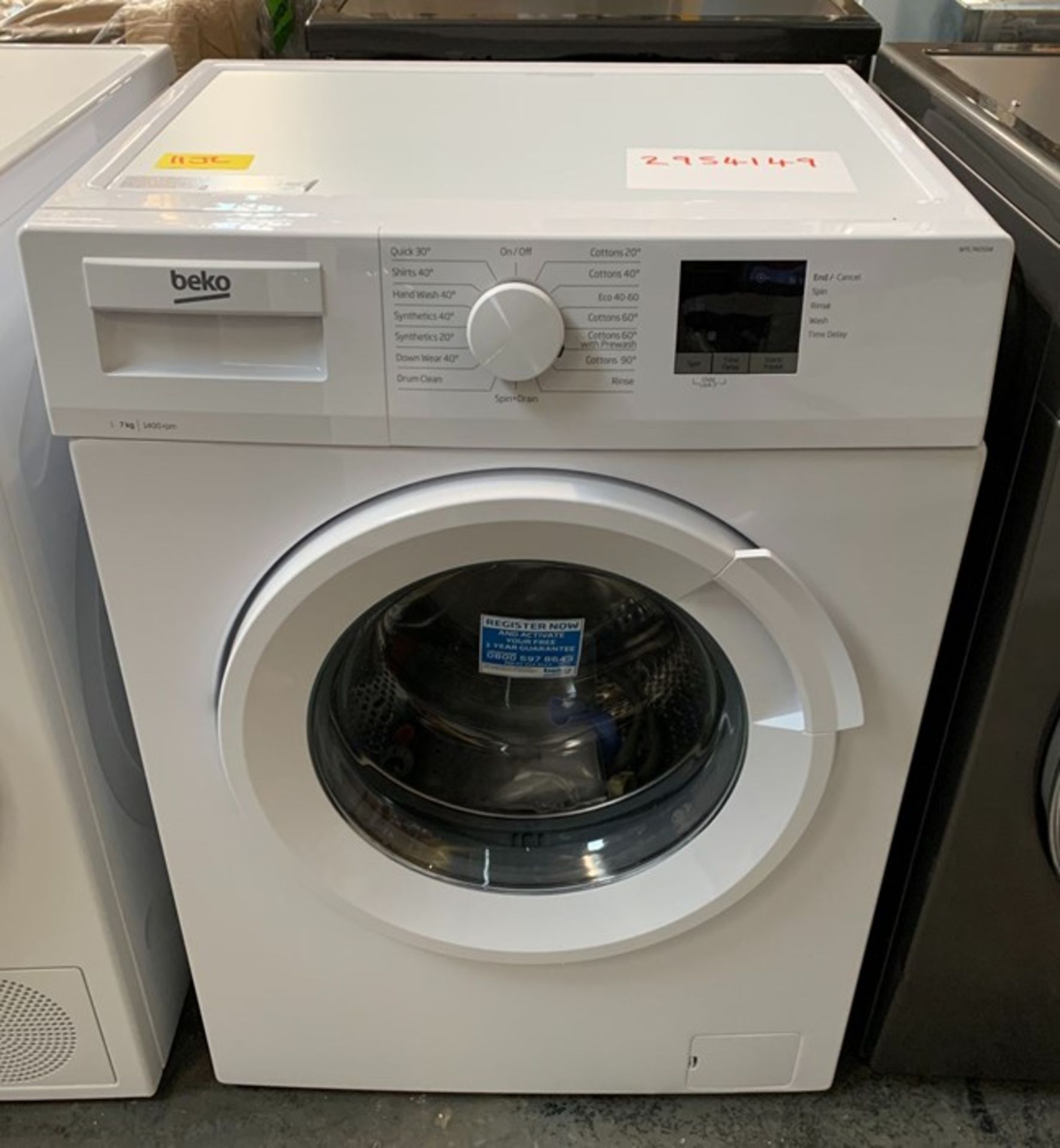 BEKO WTL74051W WASHING MACHINE